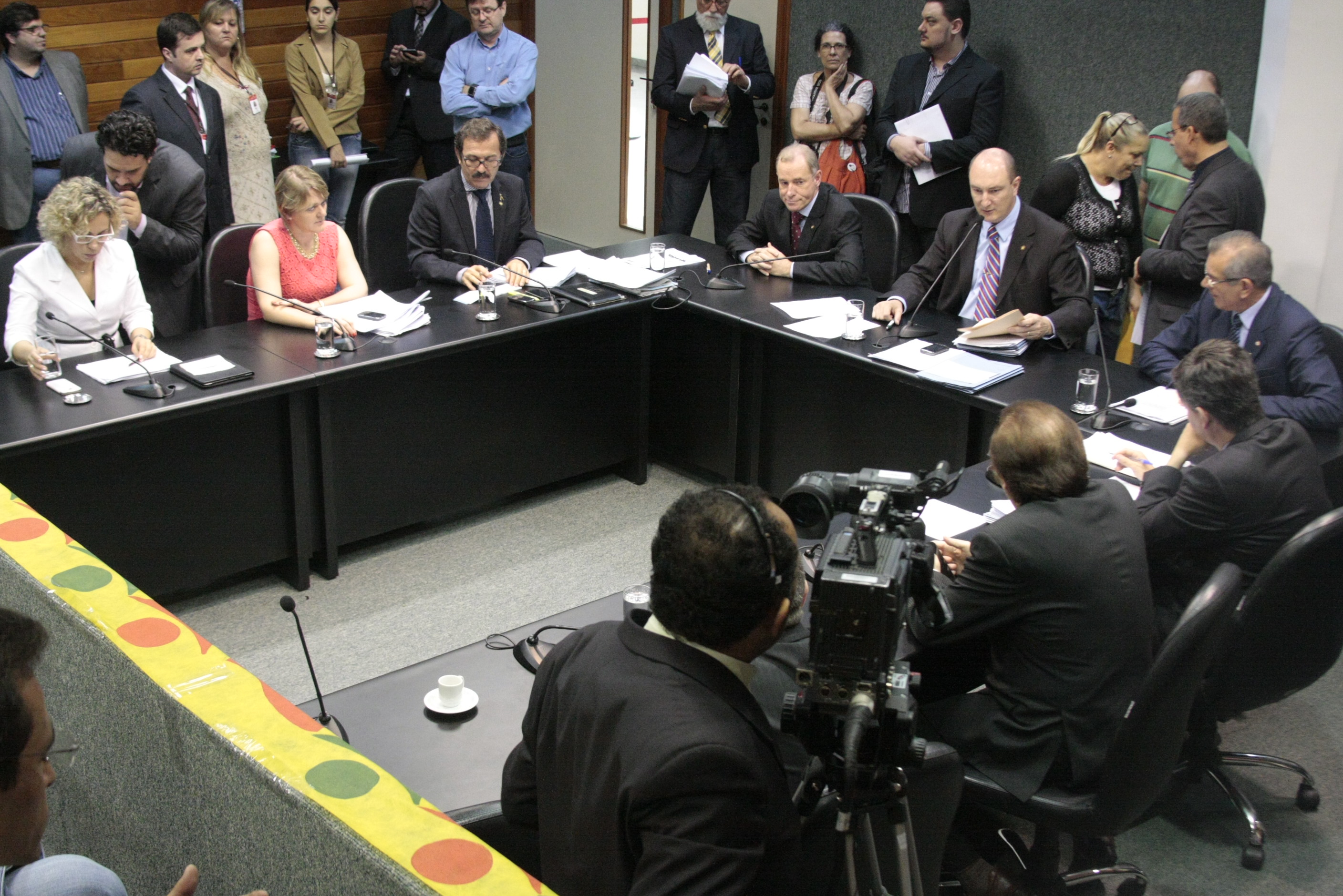 Reunião da Comissão de Constituição e Justiça. Foto: Fábio Queiroz / Agência AL