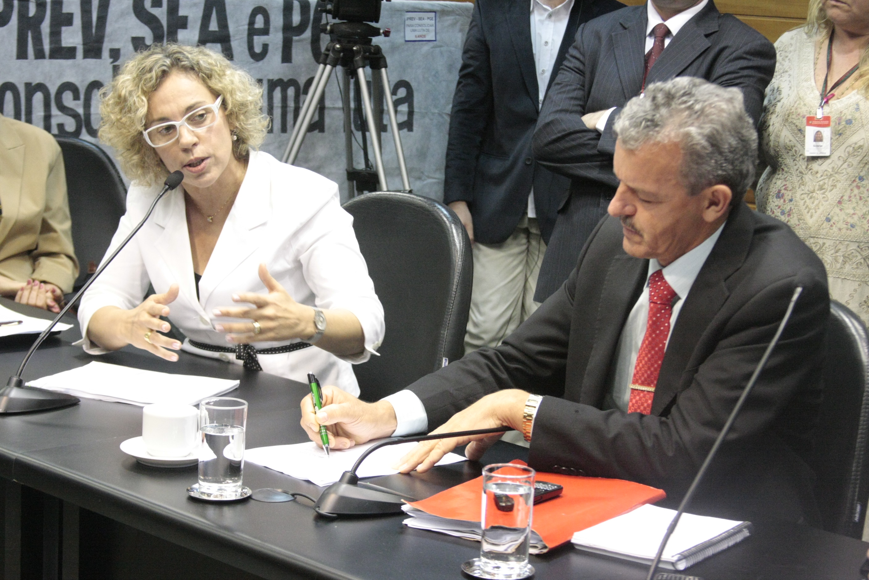 Reunião da Comissão de Constituição e Justiça. Foto: Fábio Queiroz / Agência AL