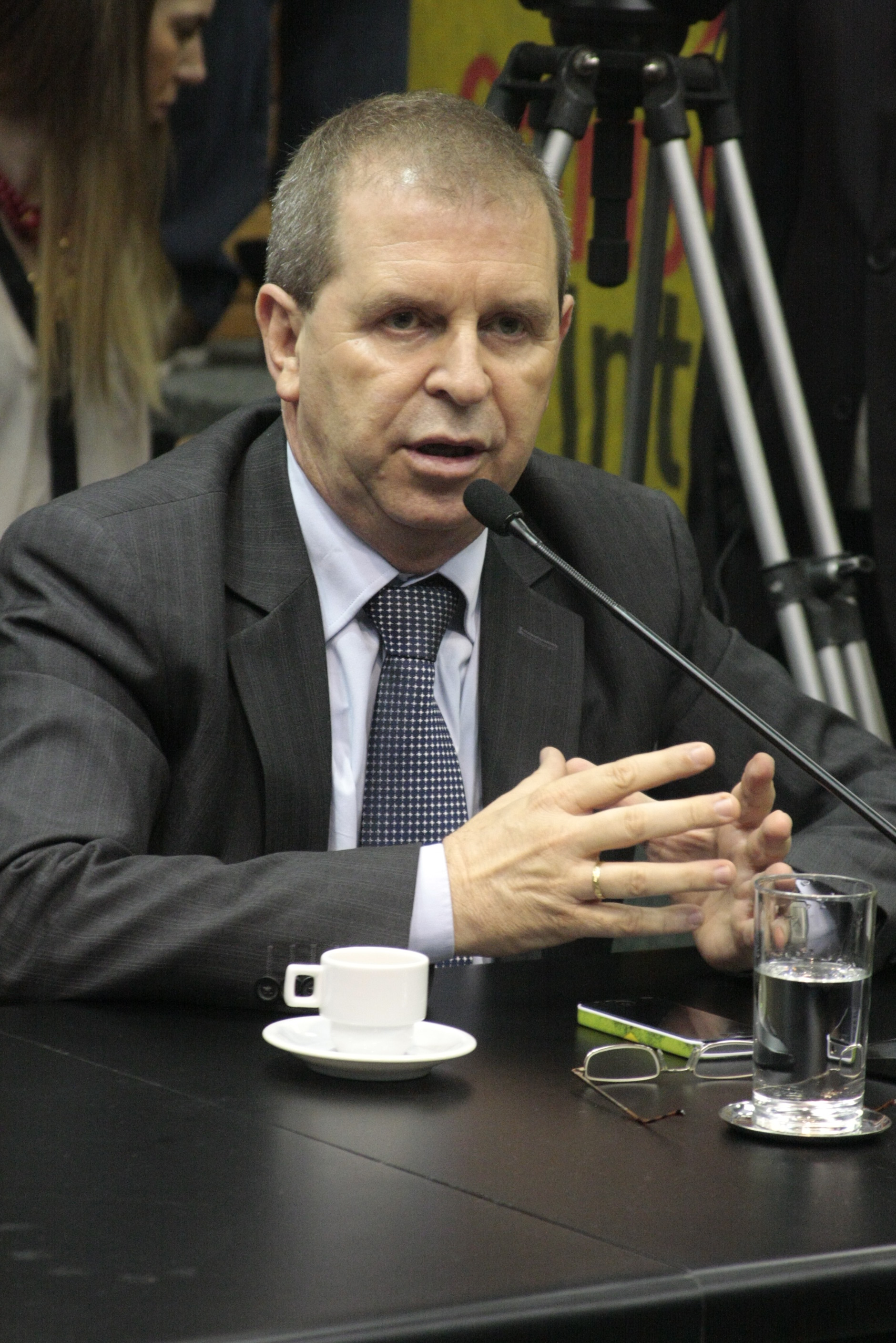 Deputado Maurício Eskudlark (PSD). Reunião da Comissão de Constituição e Justiça. Foto: Fábio Queiroz / Agência AL