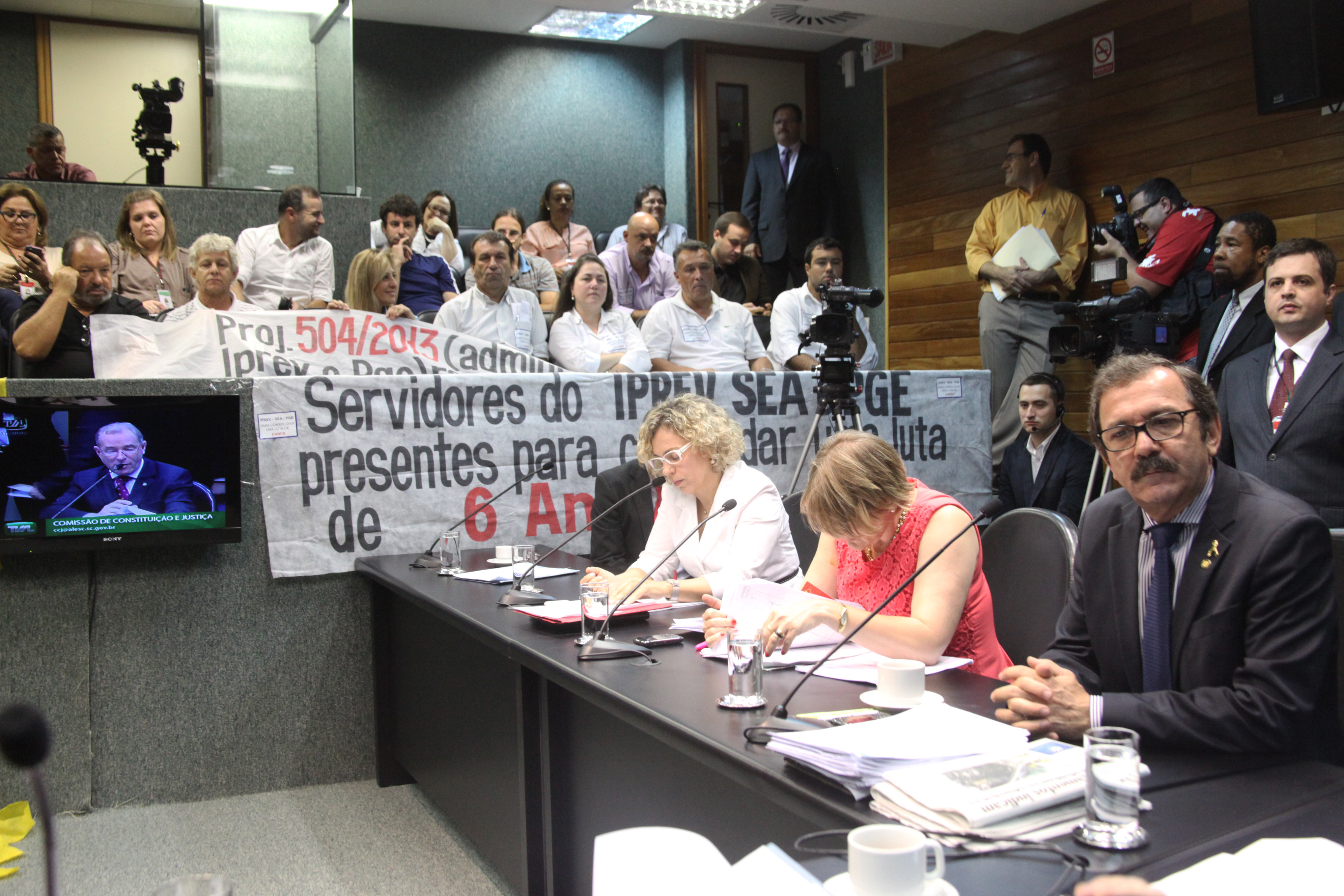 Reunião da Comissão de Constituição e Justiça. Foto: Leonardo Gonçalves/ Agência AL
