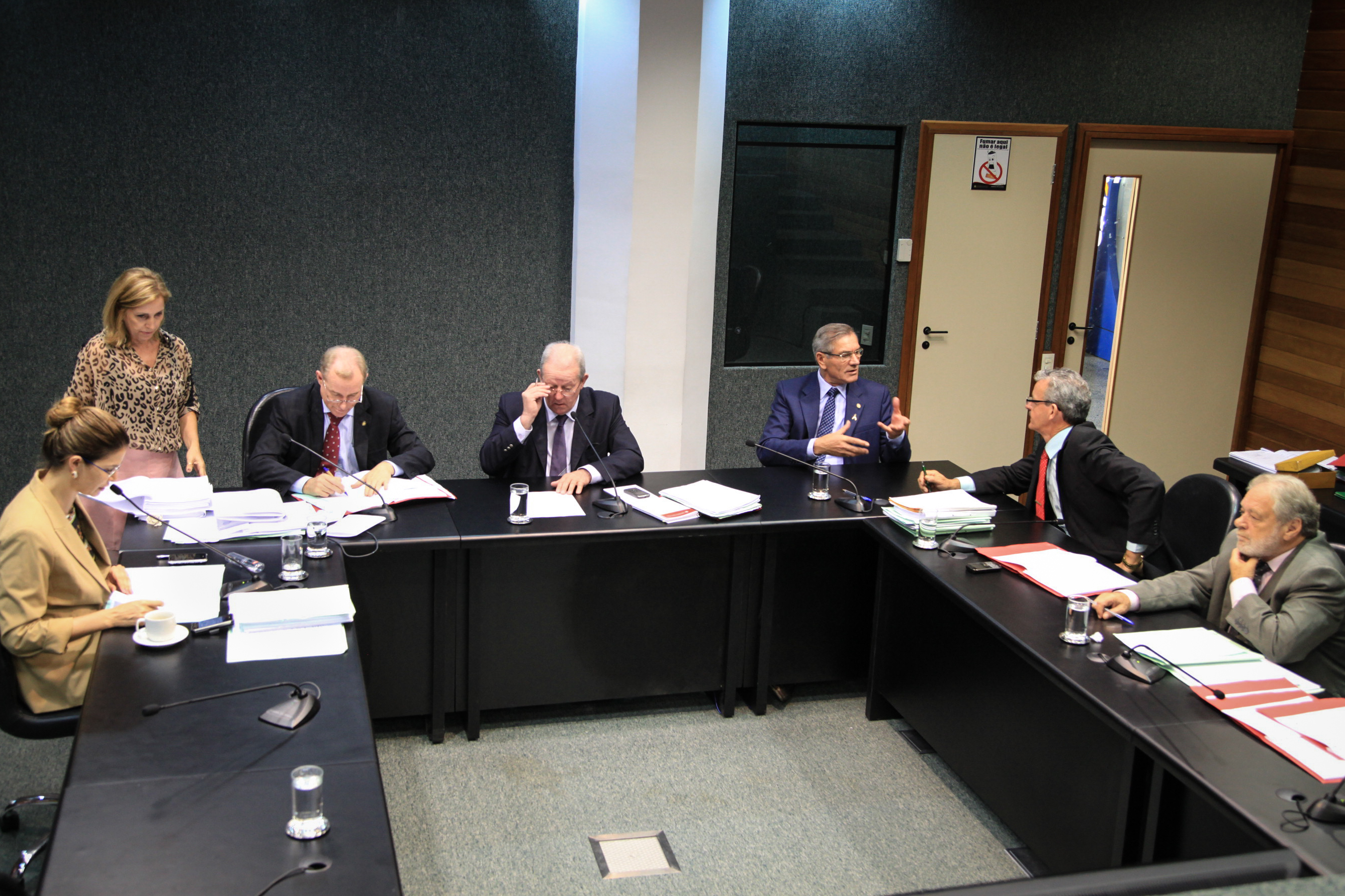 Comissão de Trabalho, Administrativo e Serviço Público. Foto: Jessica Genevro /Agência AL