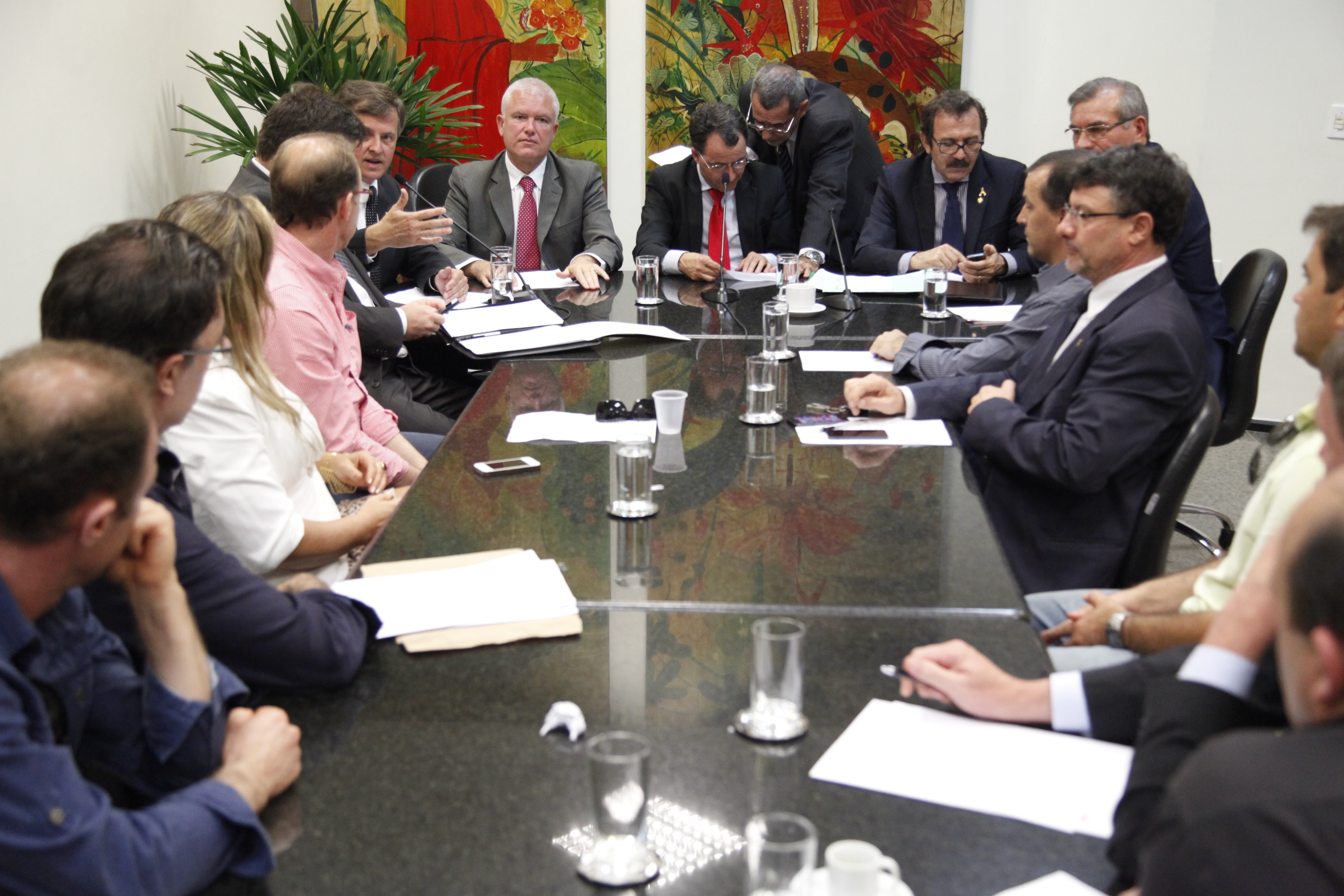 Frente Parlamentar de apoio ao comércio varejista. Fotos: Carlos Kilian/ Agência AL