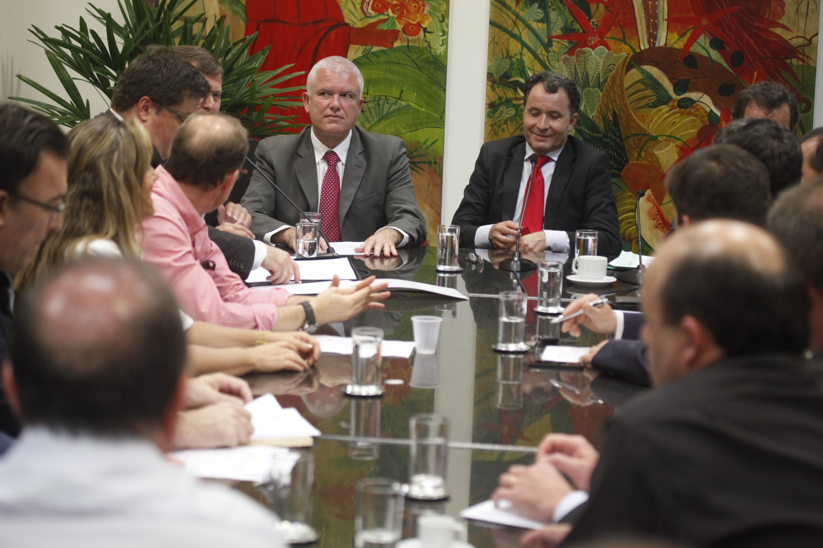 Frente Parlamentar de apoio ao comércio varejista. Fotos: Carlos Kilian/ Agência AL