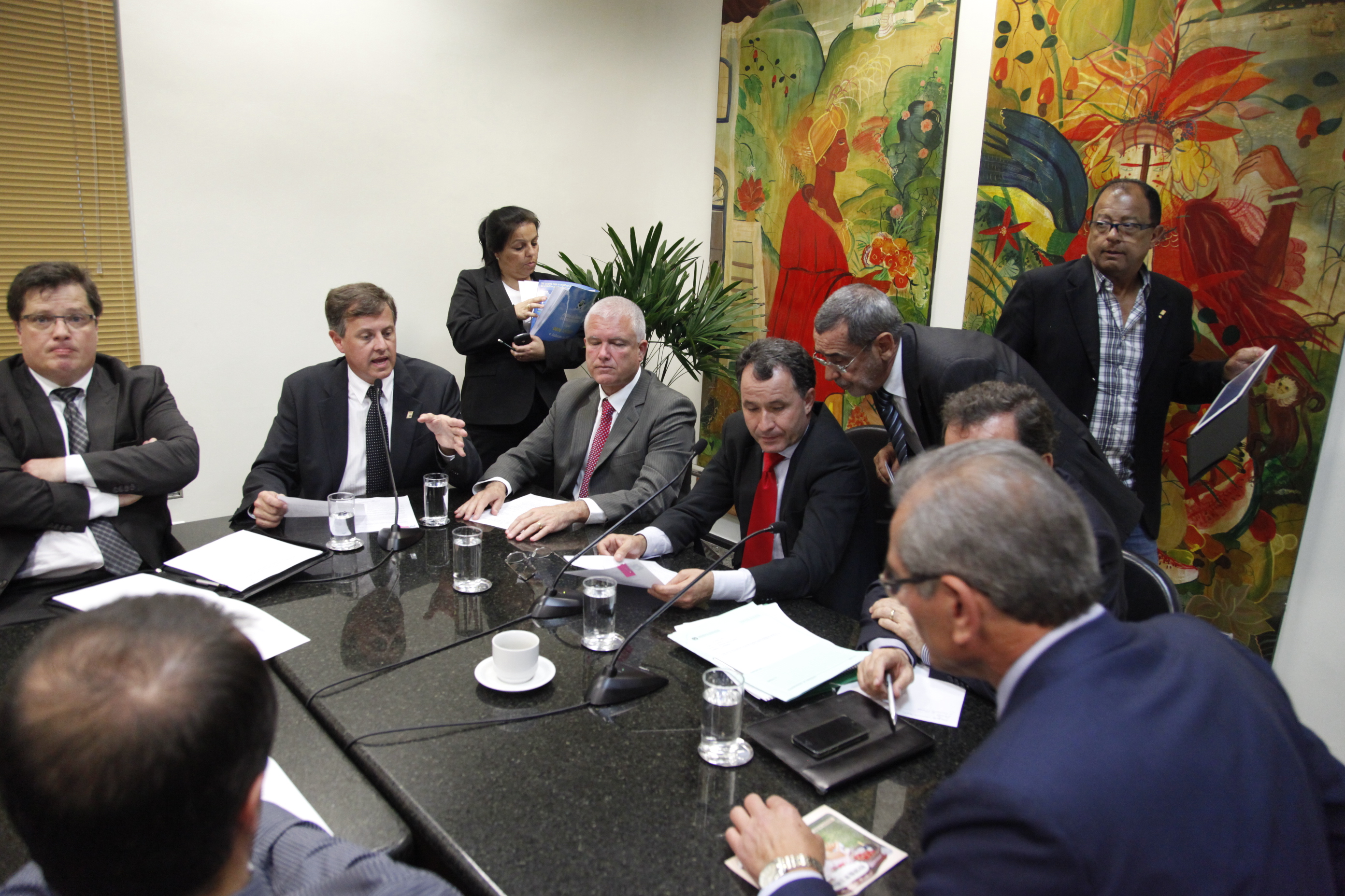 Frente Parlamentar de apoio ao comércio varejista. Fotos: Carlos Kilian/ Agência AL