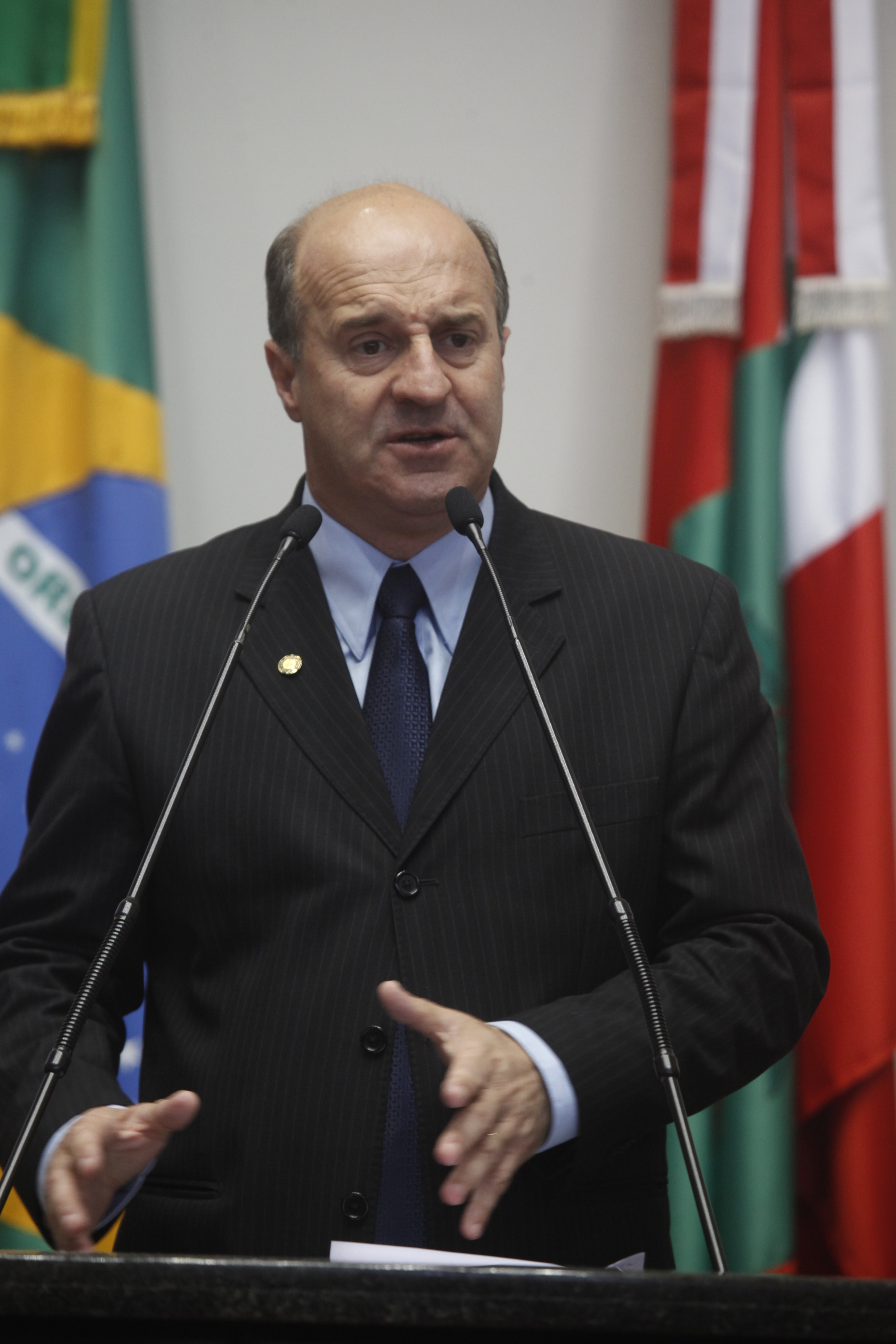 Sessão Ordinária - Plenário Osni Régis. Deputado Milton Scheffer (PP). Foto: Carlos Kilian/ Agência AL