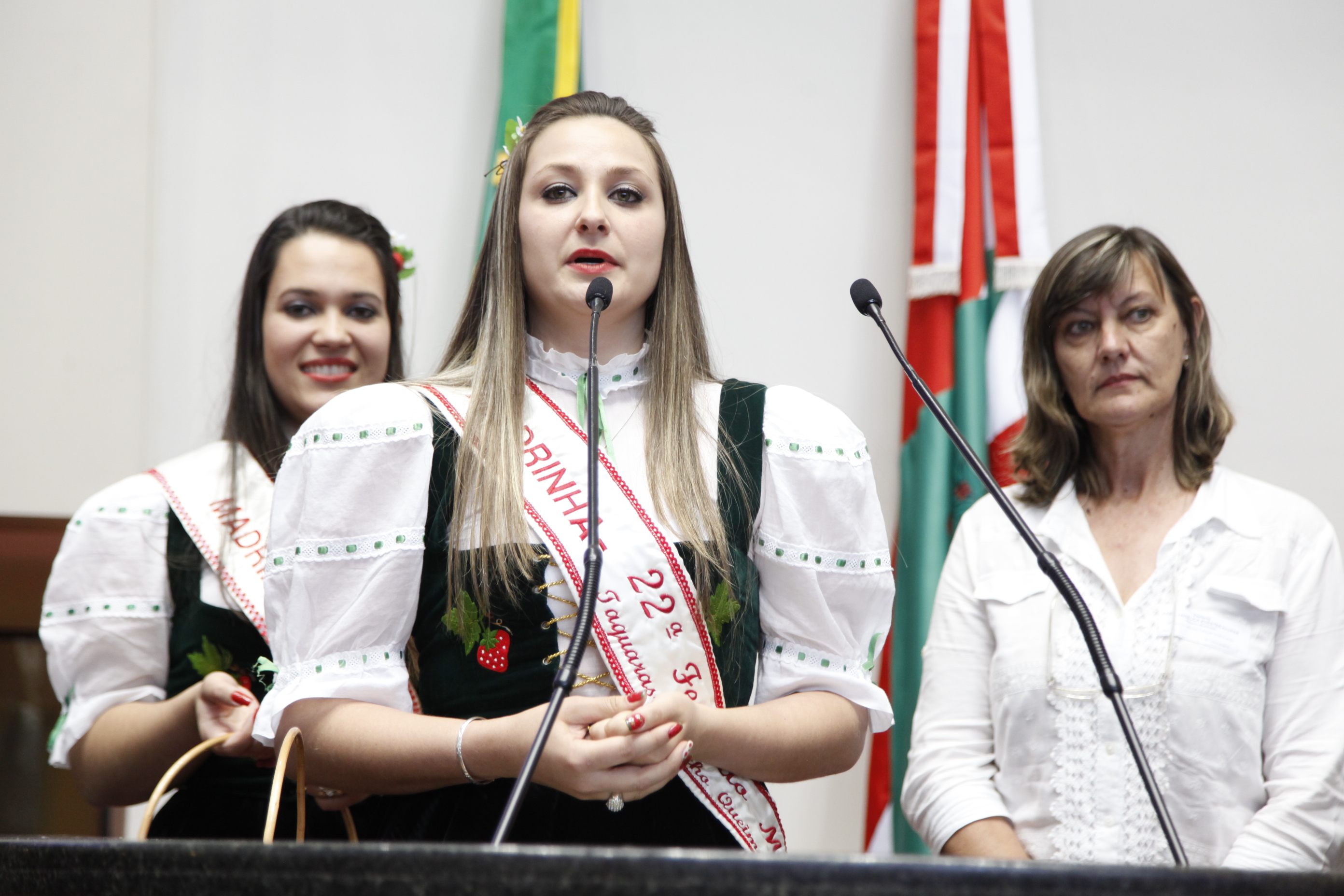 Lançamento da Festa do Morango em Rancho Queimado. Foto: Carlos Kilian/ Agência AL