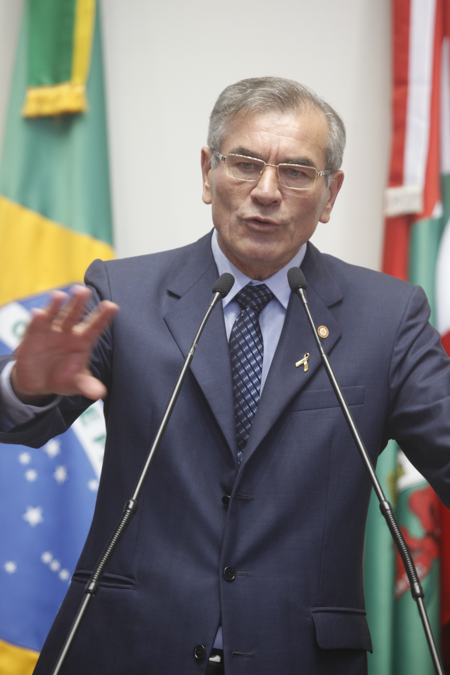 Sessão Ordinária - Plenário Osni Régis. Deputado Silvio Dreveck (PP)  Foto:Carlos Kilian/ Agência AL