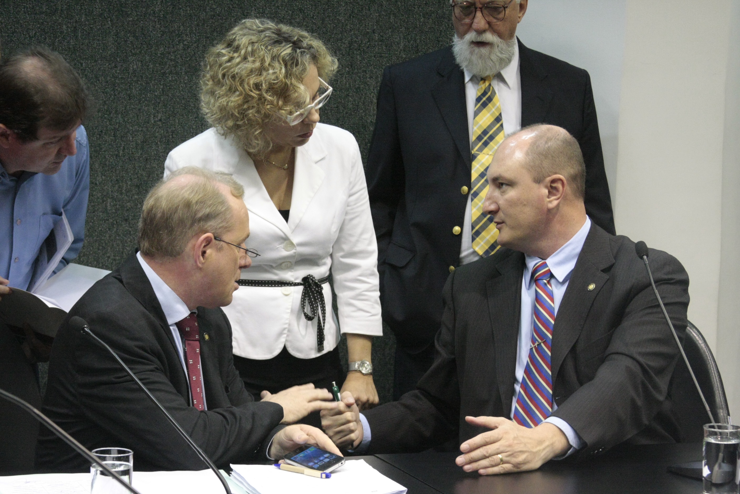 Reunião da Comissão de Constituição e Justiça. Foto: Fábio Queiroz / Agência AL
