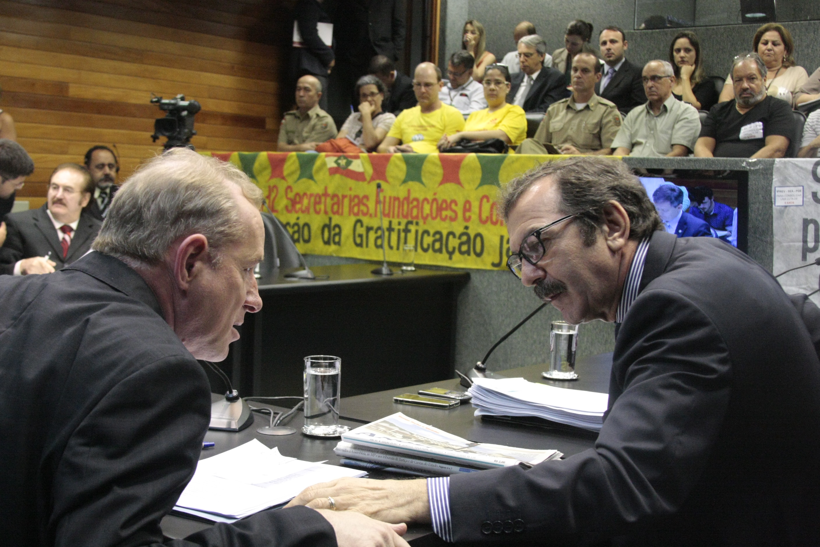 Reunião da Comissão de Constituição e Justiça. Foto: Fábio Queiroz / Agência AL