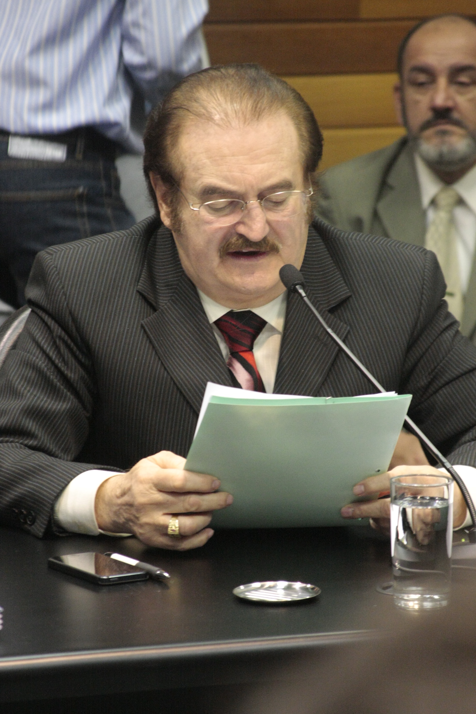 Deputado Narcizo Parisotto (DEM). Reunião da Comissão de Constituição e Justiça. Foto: Fábio Queiroz / Agência AL