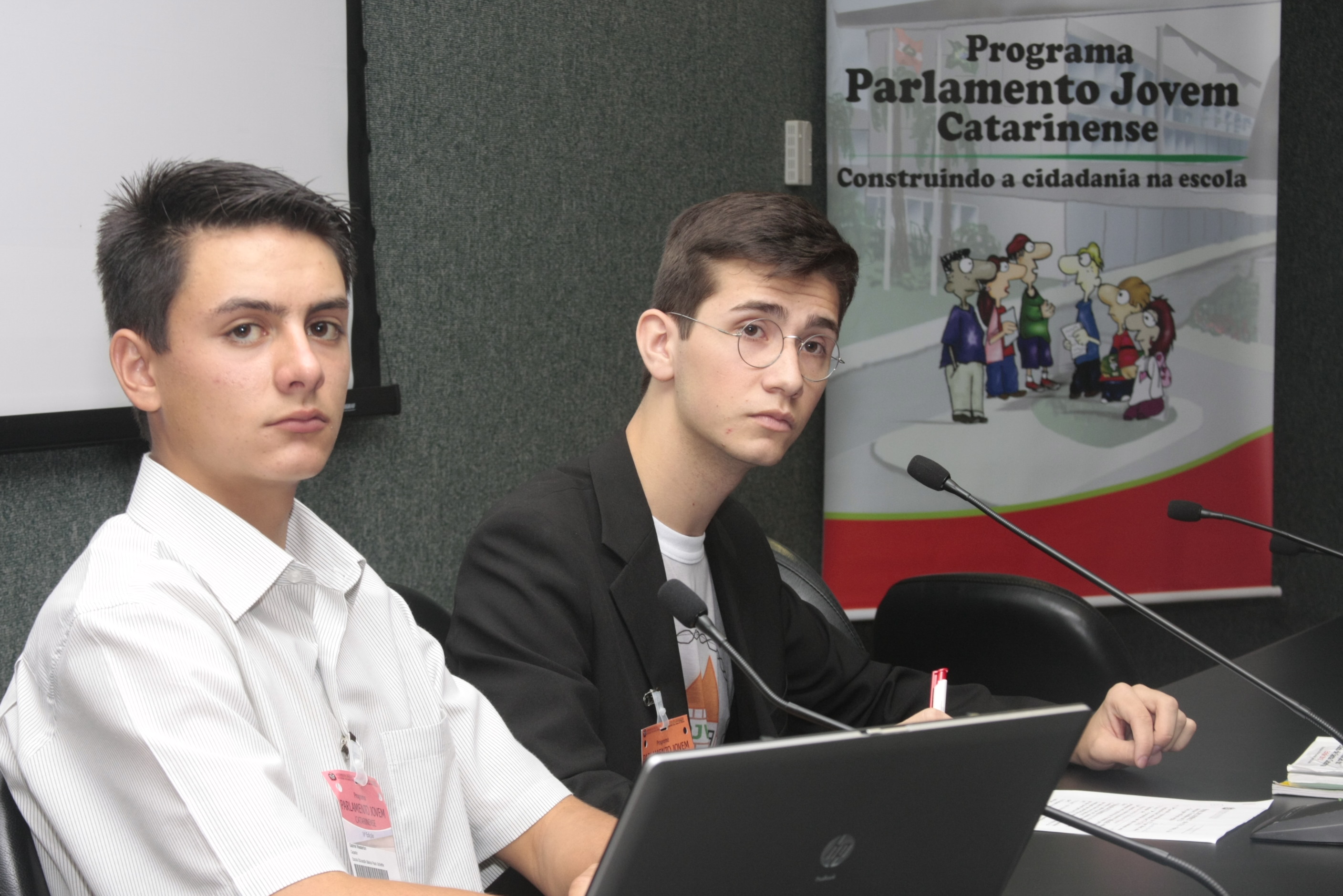 Décima sexta edição do Parlamento Jovem Catarinense. Foto: Fábio Queiroz / Agência AL