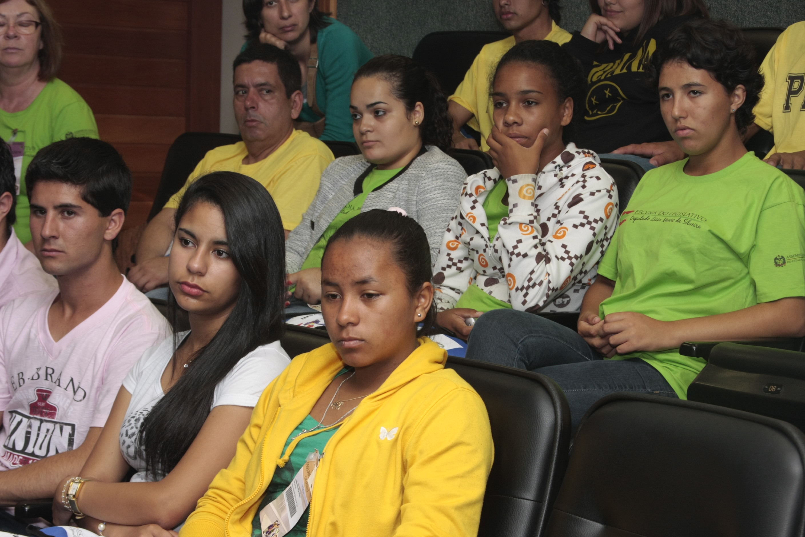 Décima sexta edição do Parlamento Jovem Catarinense. Foto: Fábio Queiroz / Agência AL