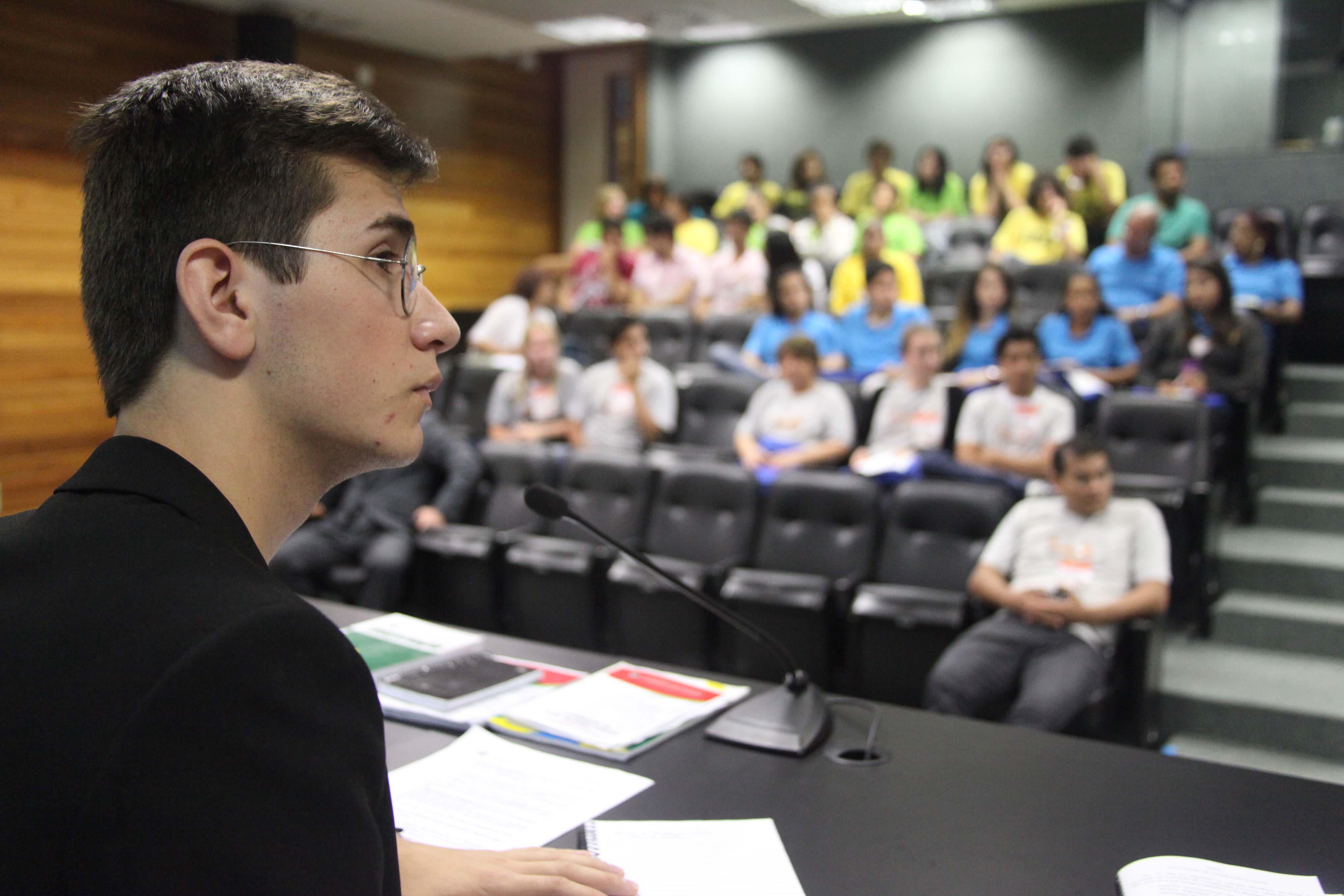 Décima sexta edição do Parlamento Jovem Catarinense. Foto: Leonardo Gonçalves / Agência AL