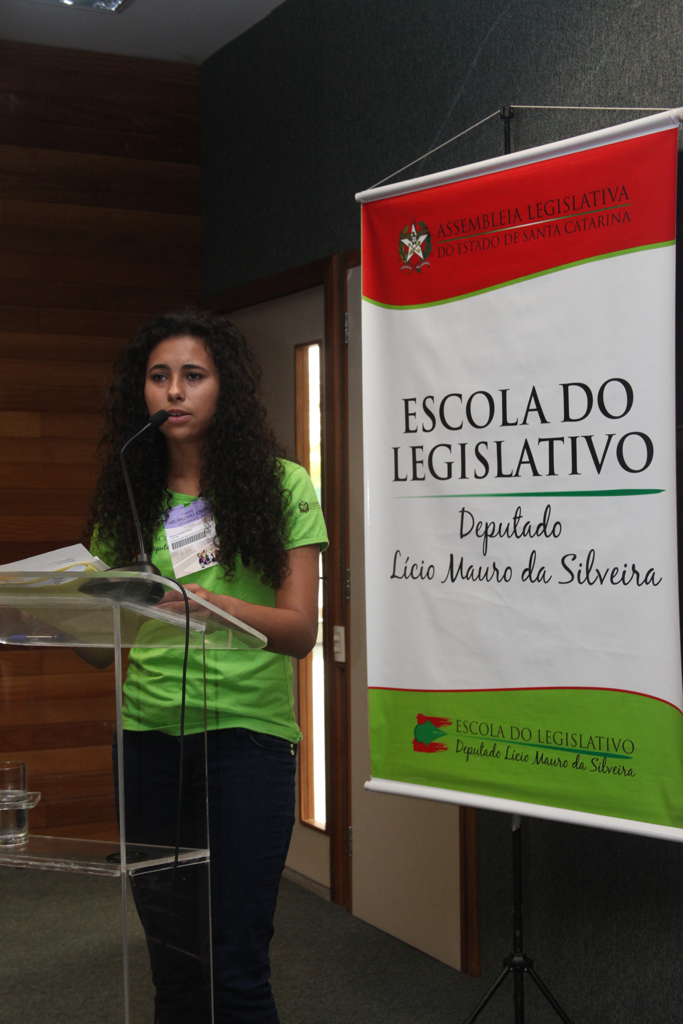 Décima sexta edição do Parlamento Jovem Catarinense. Foto: Leonardo Gonçalves / Agência AL