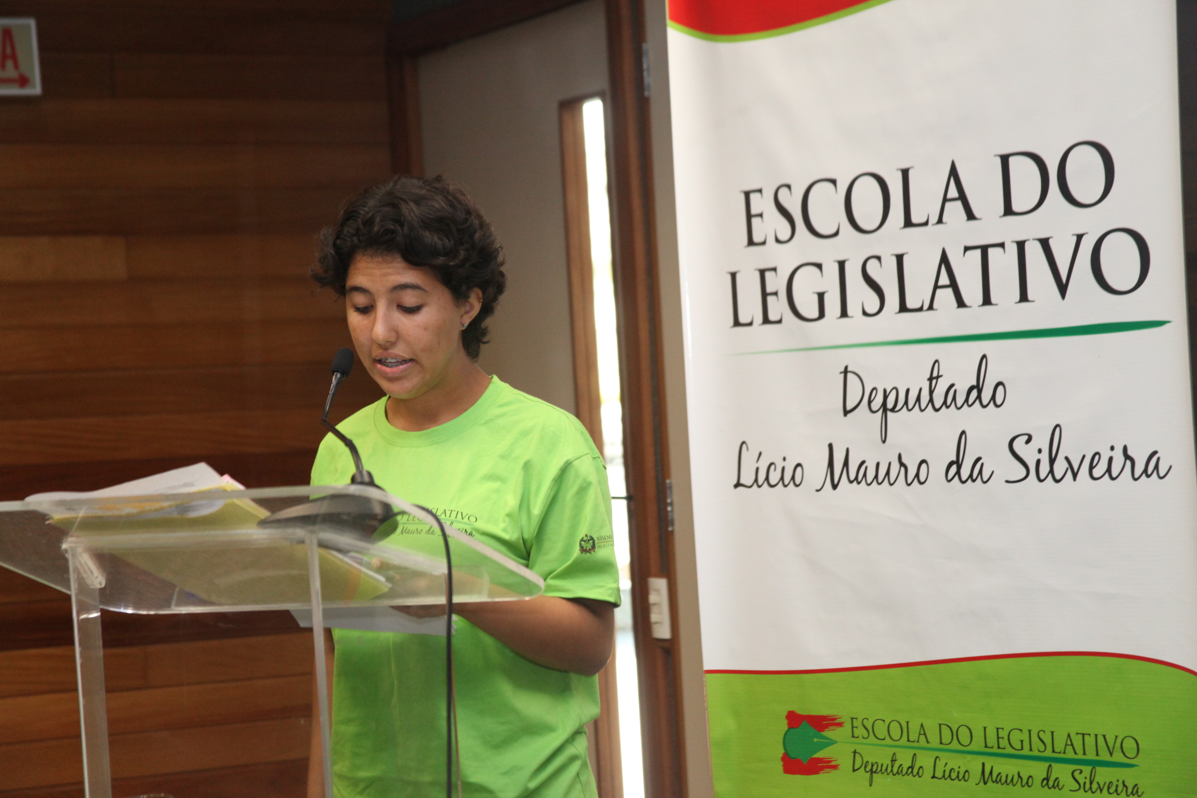 Décima sexta edição do Parlamento Jovem Catarinense. Foto: Leonardo Gonçalves / Agência AL