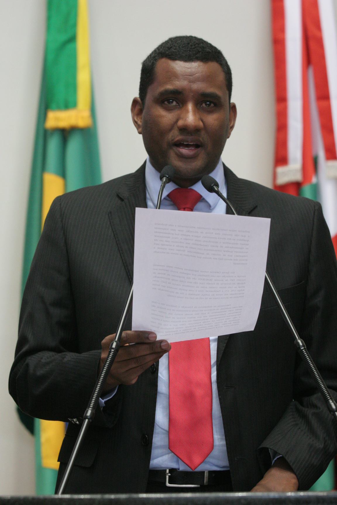 Dep. Sandro Silva - Sessão Ordinária - Foto: Carlos Kilian / Agência AL