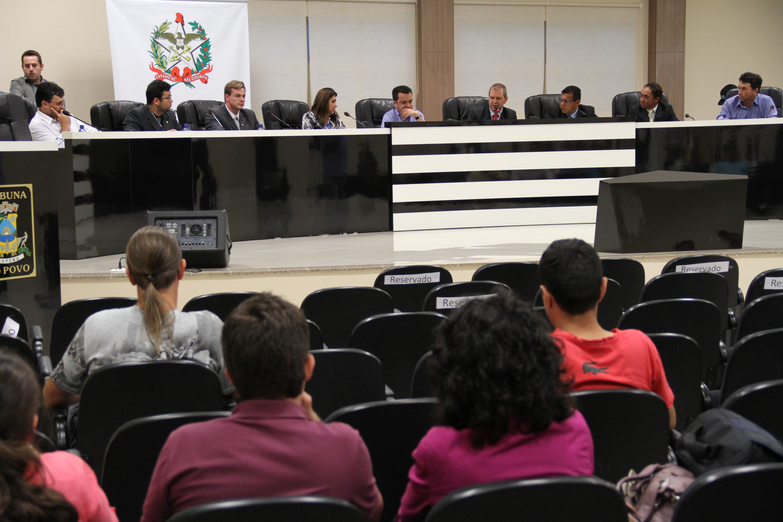 Audiência Pública sobre a Segurança Pública na Cidade de Itapema. Foto: Miriam Zomer/Agência AL