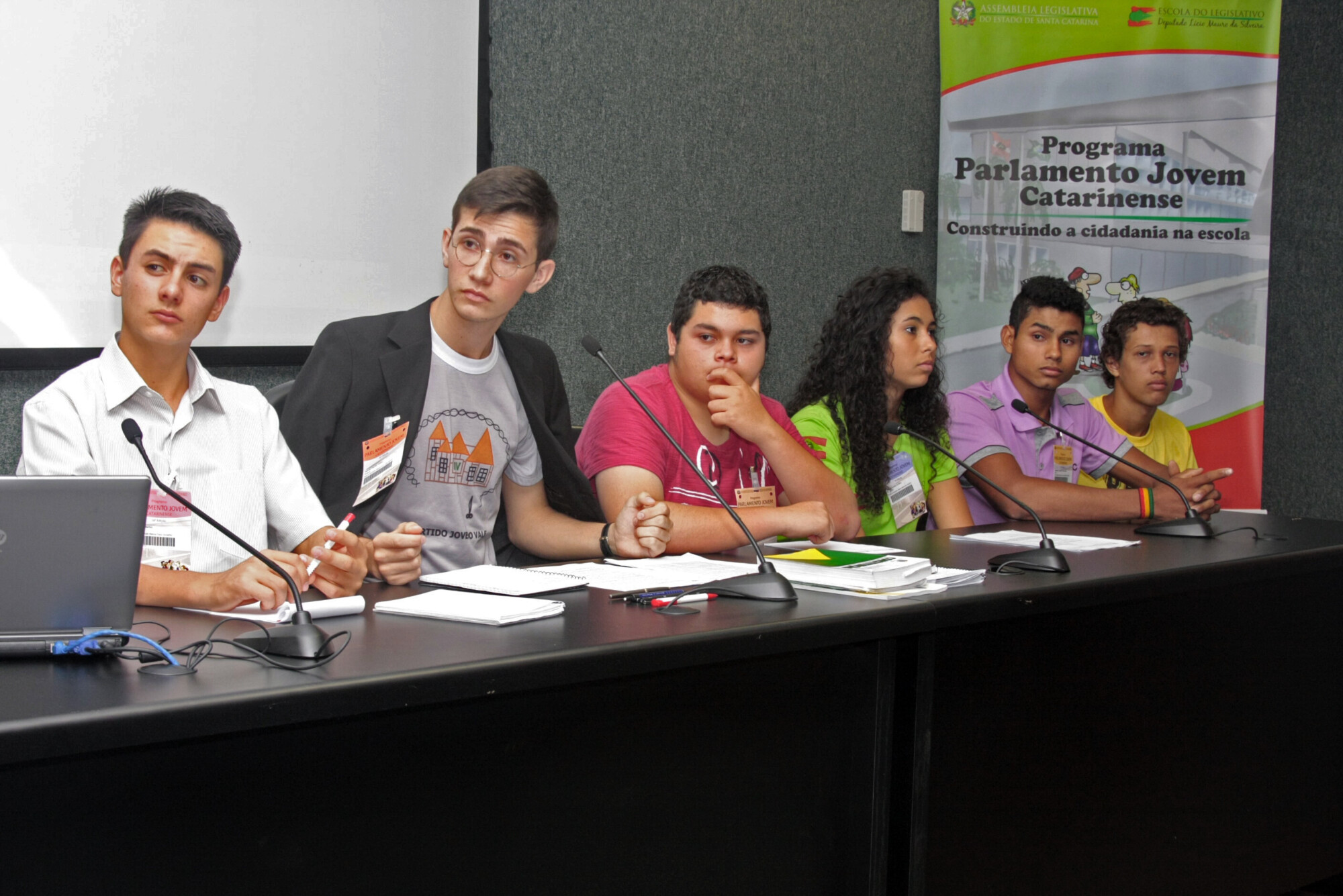 Parlamento Jovem conclui trabalho das comissões permanentes