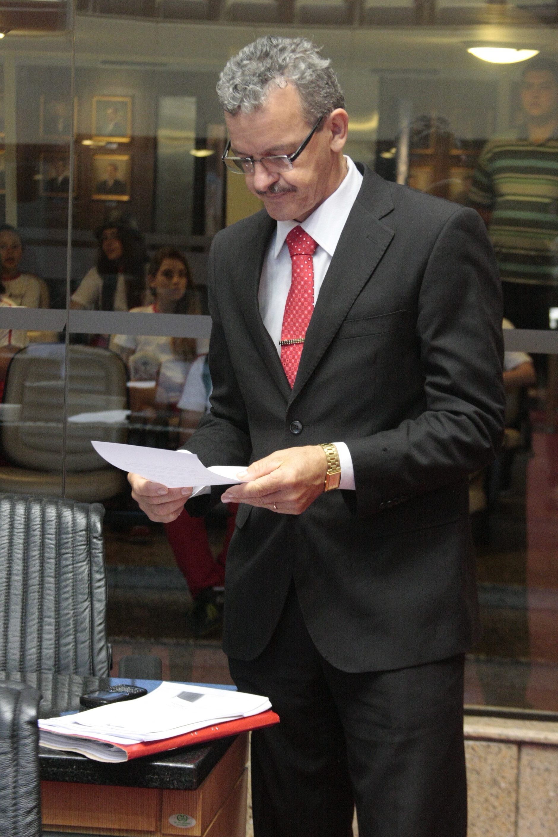 Deputado Dirceu Dresch (PT). Sessão Ordinária. Foto: Fábio Queiroz / Agência AL