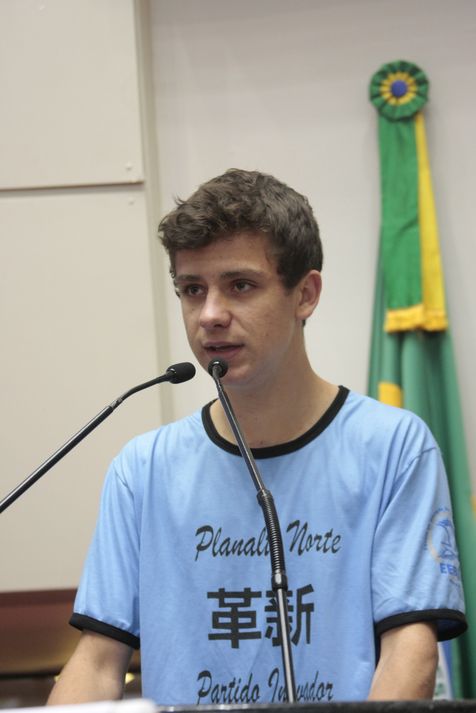 16ª Edição do Programa Parlamento Jovem Catarinense - Plenário Osni Régis. Fotos: Leonardo Gonçalves / Agencia AL