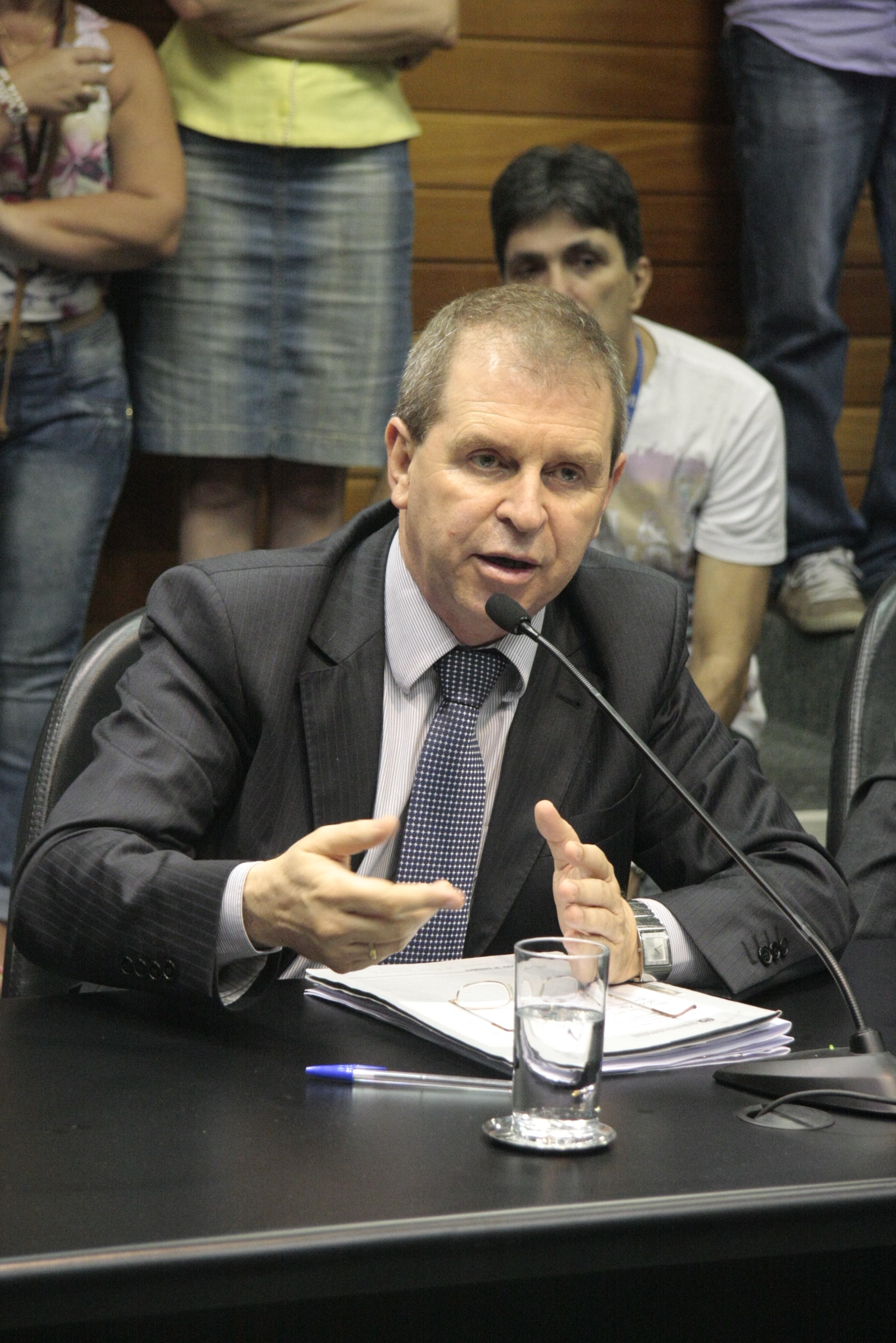 Deputado Maurício Eskudlark (PSD). Reunião da Comissão de Constituição e Justiça. Foto: Fábio Queiroz / Agência AL