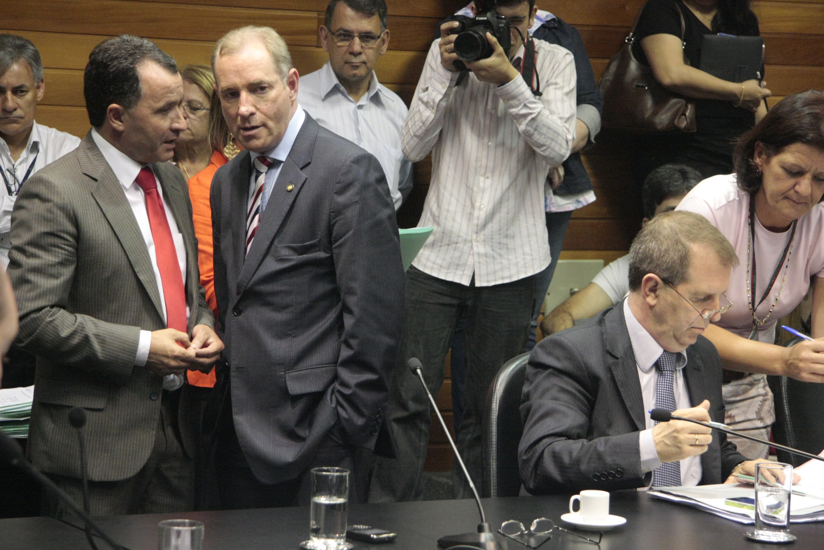 Reunião da Comissão de Constituição e Justiça. Foto: Fábio Queiroz / Agência AL