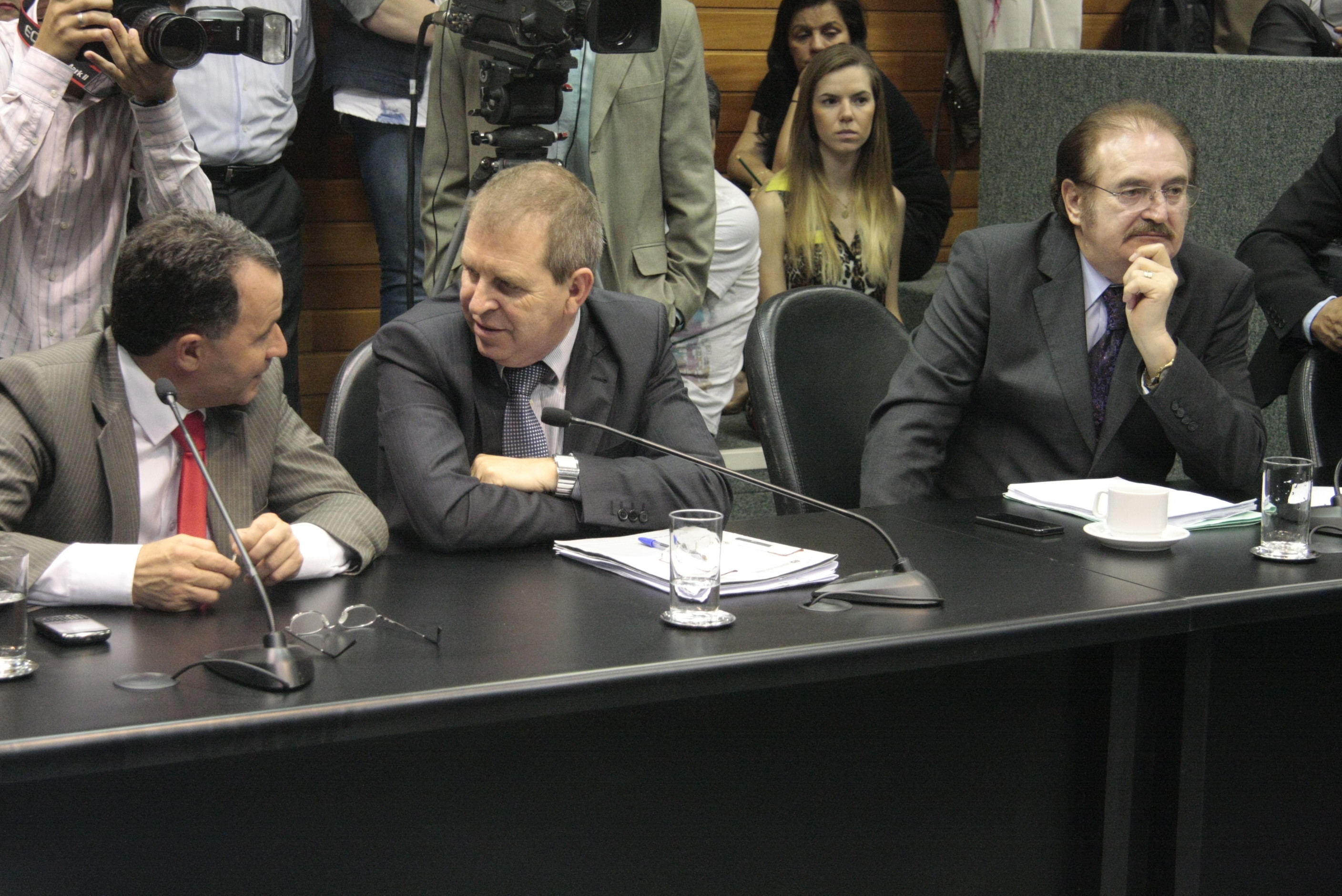 Reunião da Comissão de Constituição e Justiça. Foto: Fábio Queiroz / Agência AL