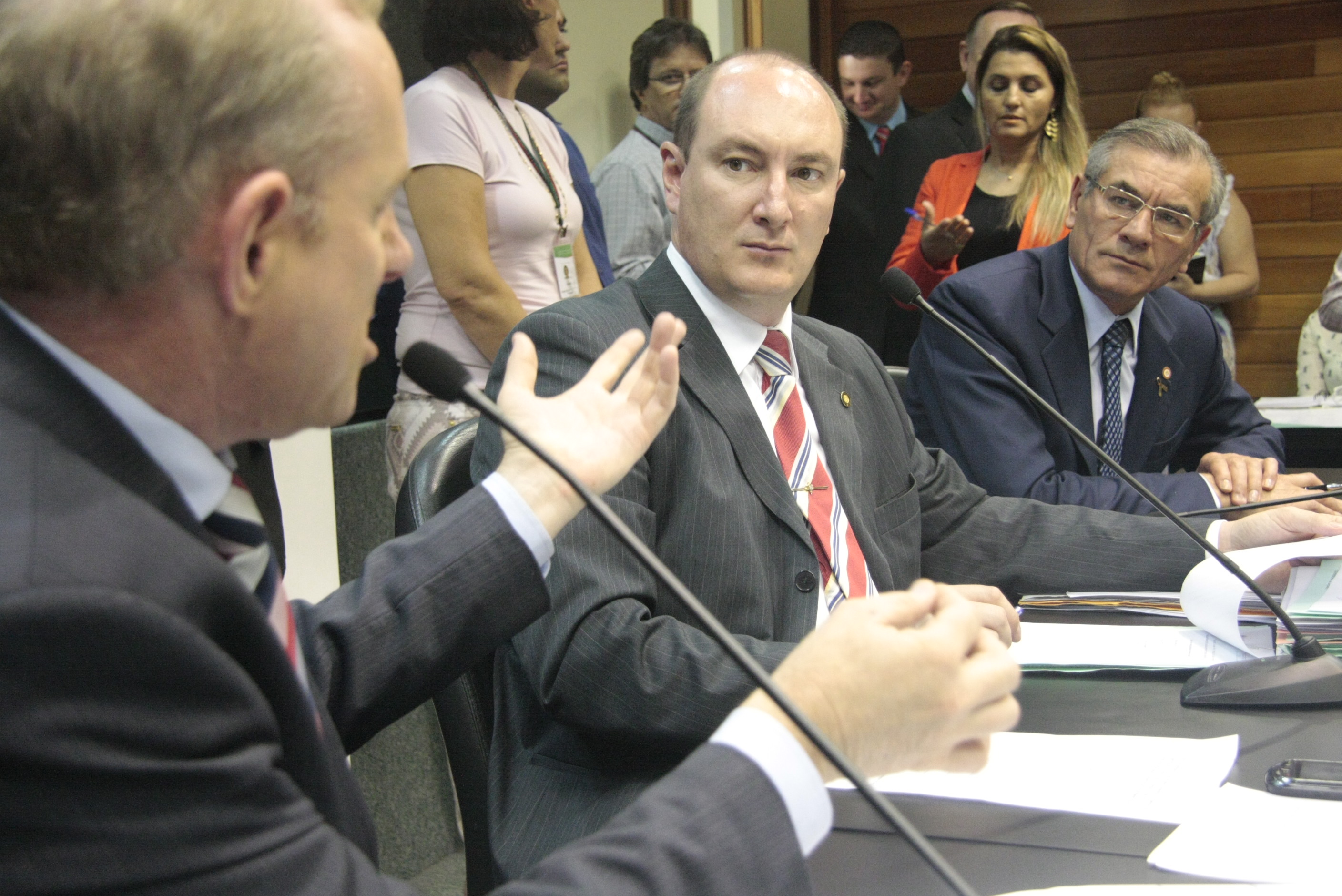 Reunião da Comissão de Constituição e Justiça. Foto: Fábio Queiroz / Agência AL
