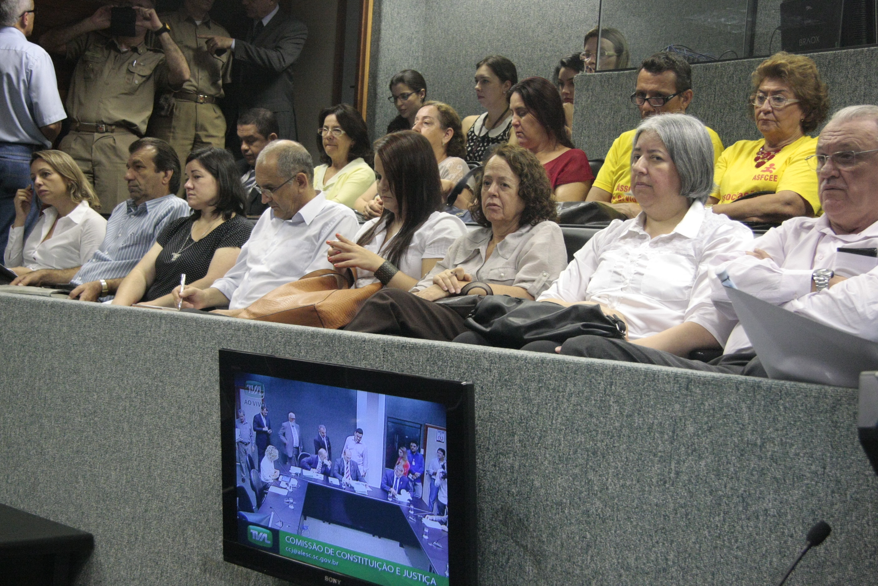 Reunião da Comissão de Constituição e Justiça. Foto: Fábio Queiroz / Agência AL