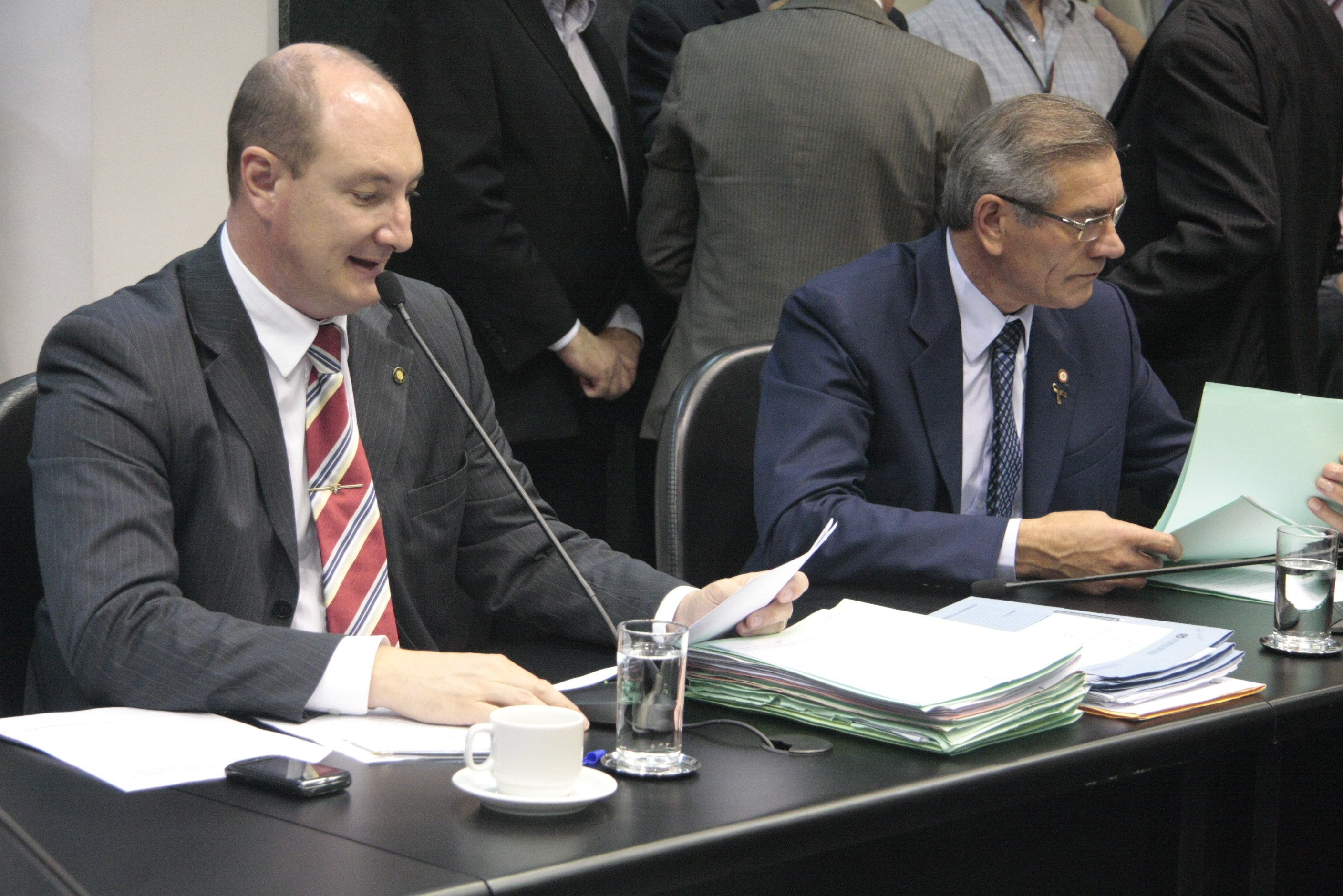 Reunião da Comissão de Constituição e Justiça. Foto: Fábio Queiroz / Agência AL