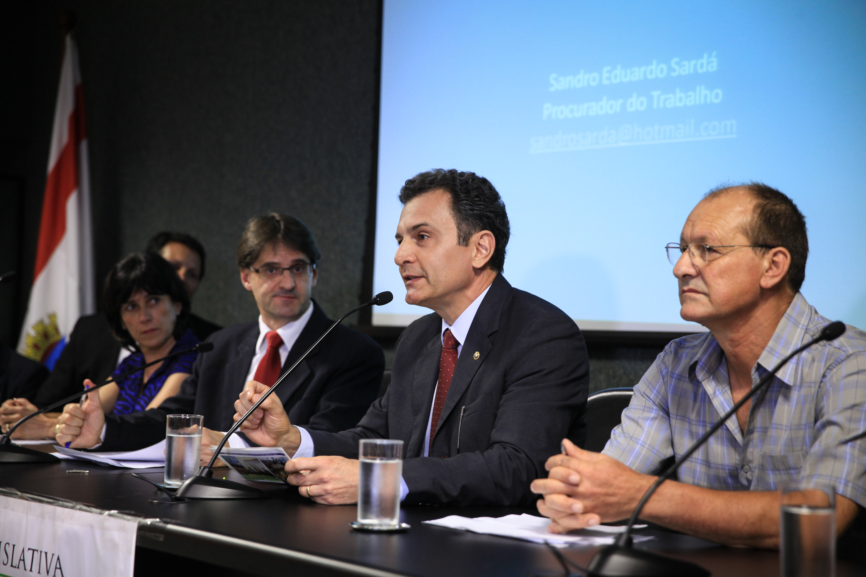 Frente Parlamentar em Defesa da Saúde do Trabalhador, sobre adoecimento dos trabalhadores. Foto: Jessica Genevro /Agência AL