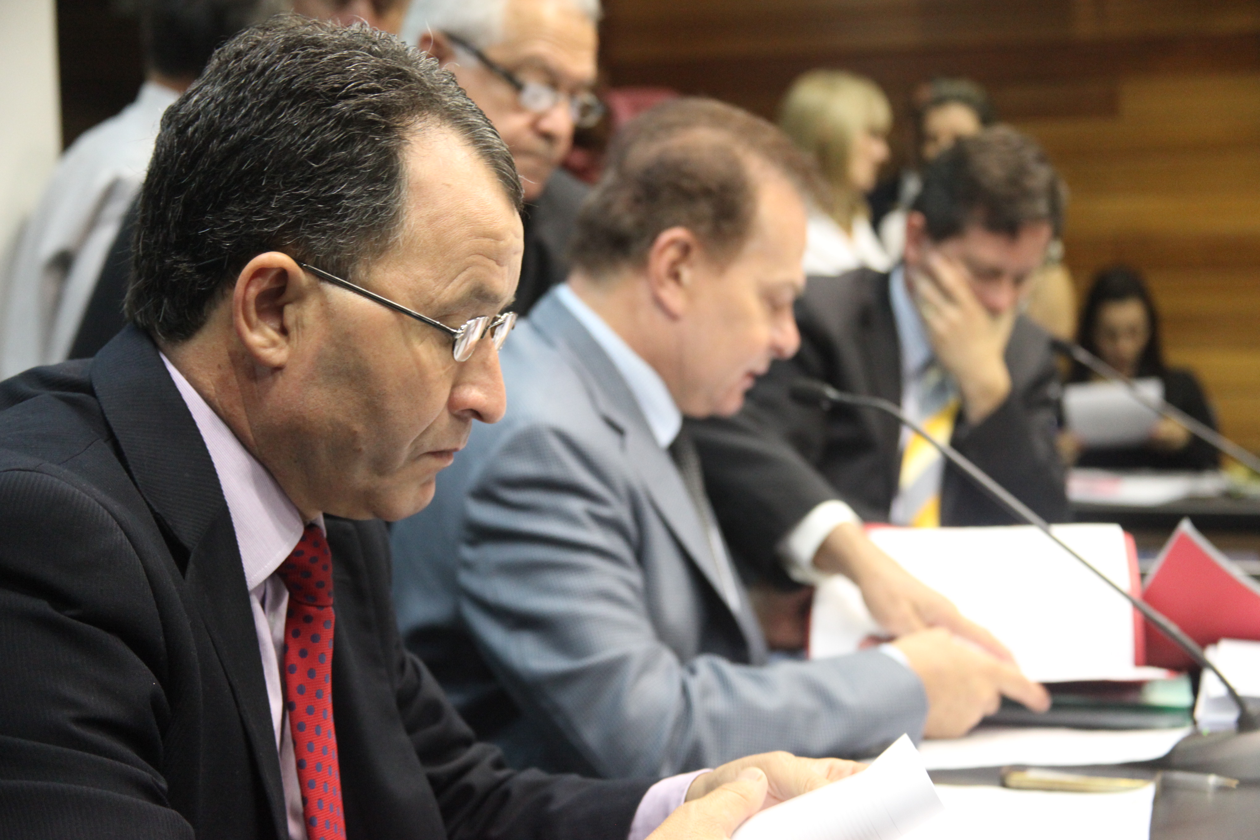 Reunião da Comissão de Finanças e Tributação. Foto: Leonardo Gonçalves / Agência AL