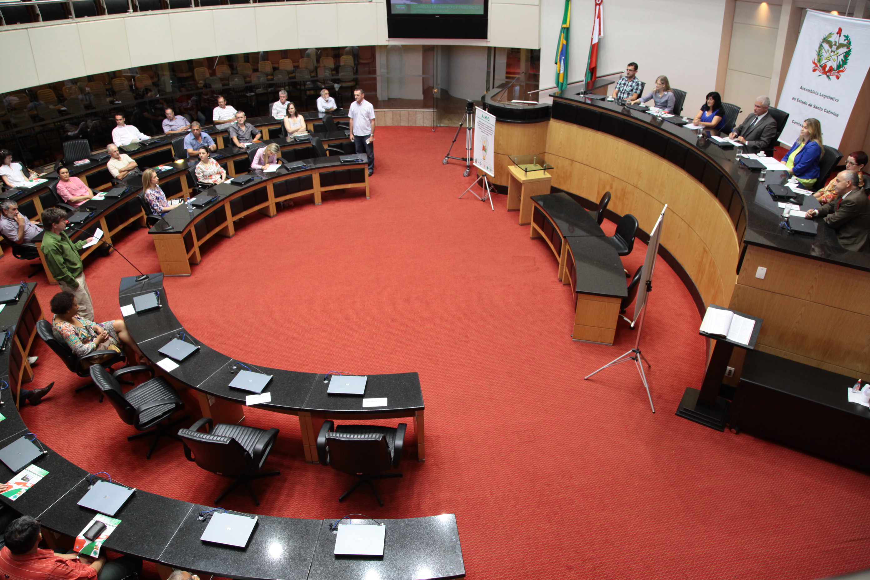 Audiência Pública que tratará sobre a Conscientização da Ostomia em Santa Catarina. Foto: Miriam Zomer/Agência AL