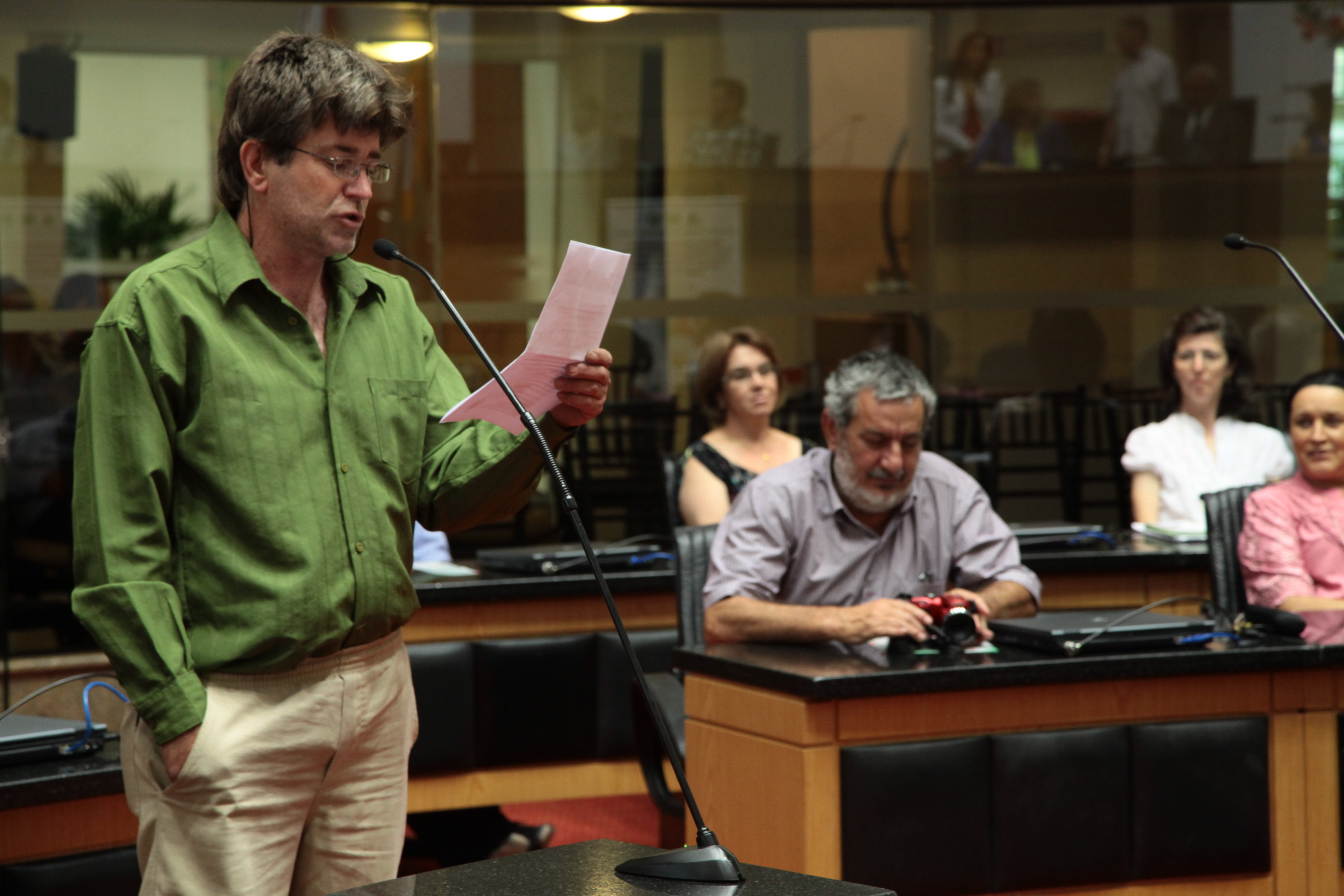 Audiência Pública que tratará sobre a Conscientização da Ostomia em Santa Catarina. Foto: Miriam Zomer/Agência AL