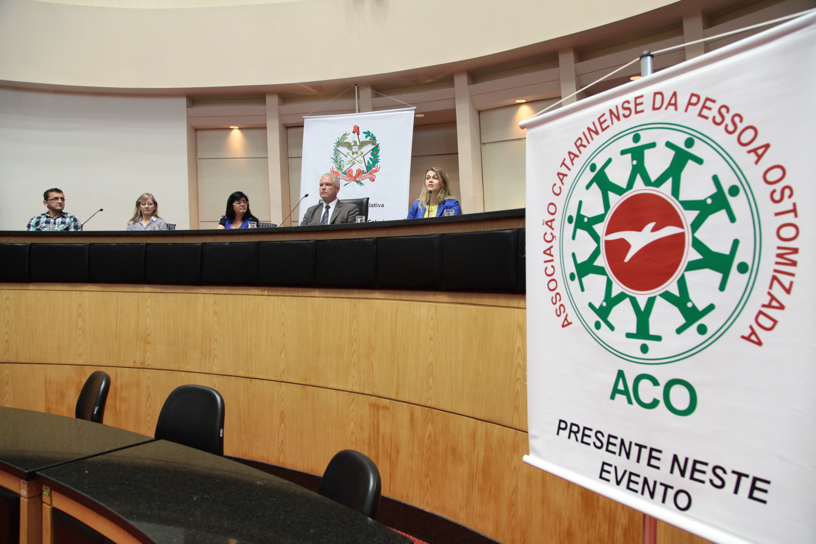 Audiência Pública que tratará sobre a Conscientização da Ostomia em Santa Catarina. Foto: Miriam Zomer/Agência AL
