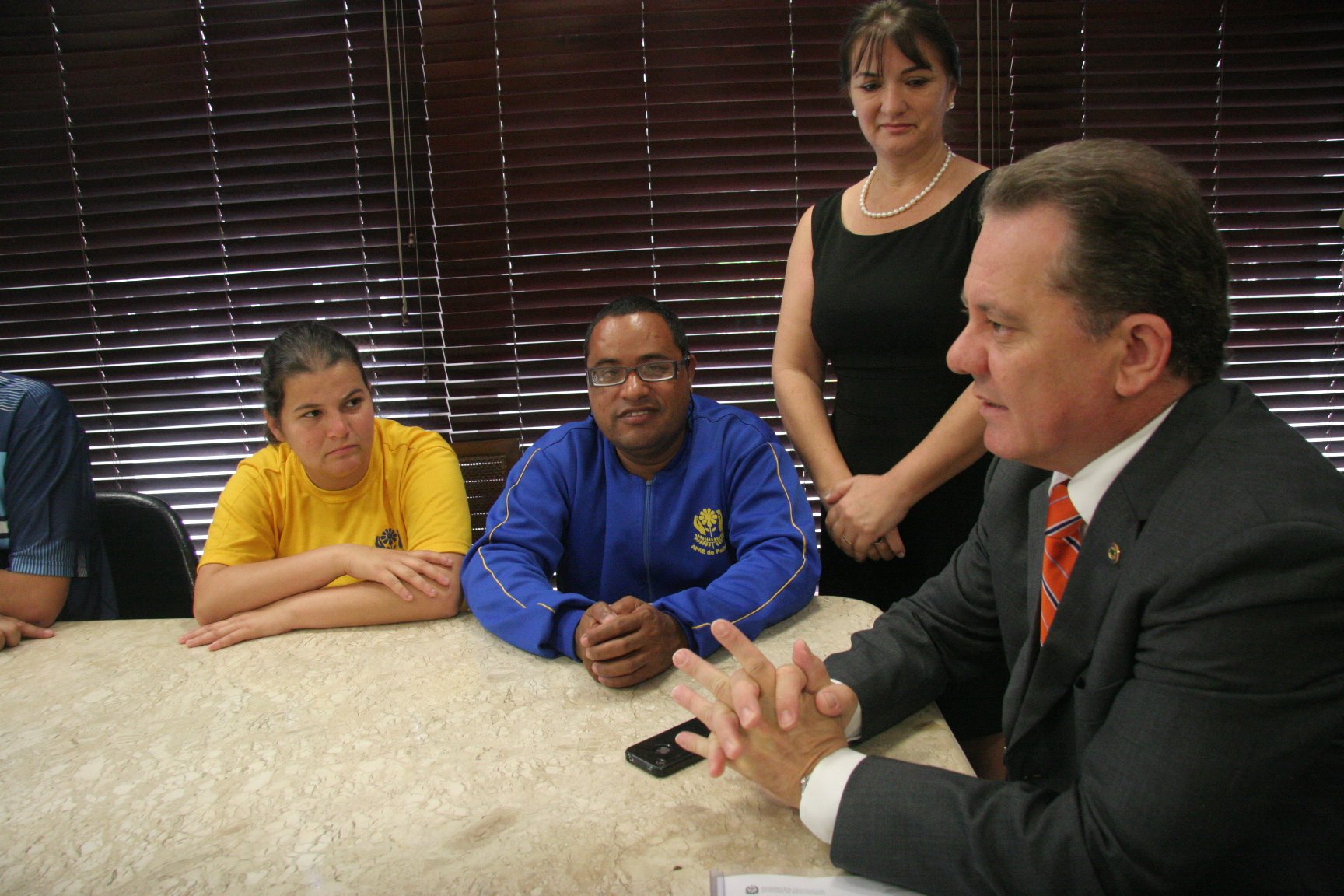 Reunião com Autodefensores das Apaes. Foto: Eduardo Guedes de Oliveira / Agência AL