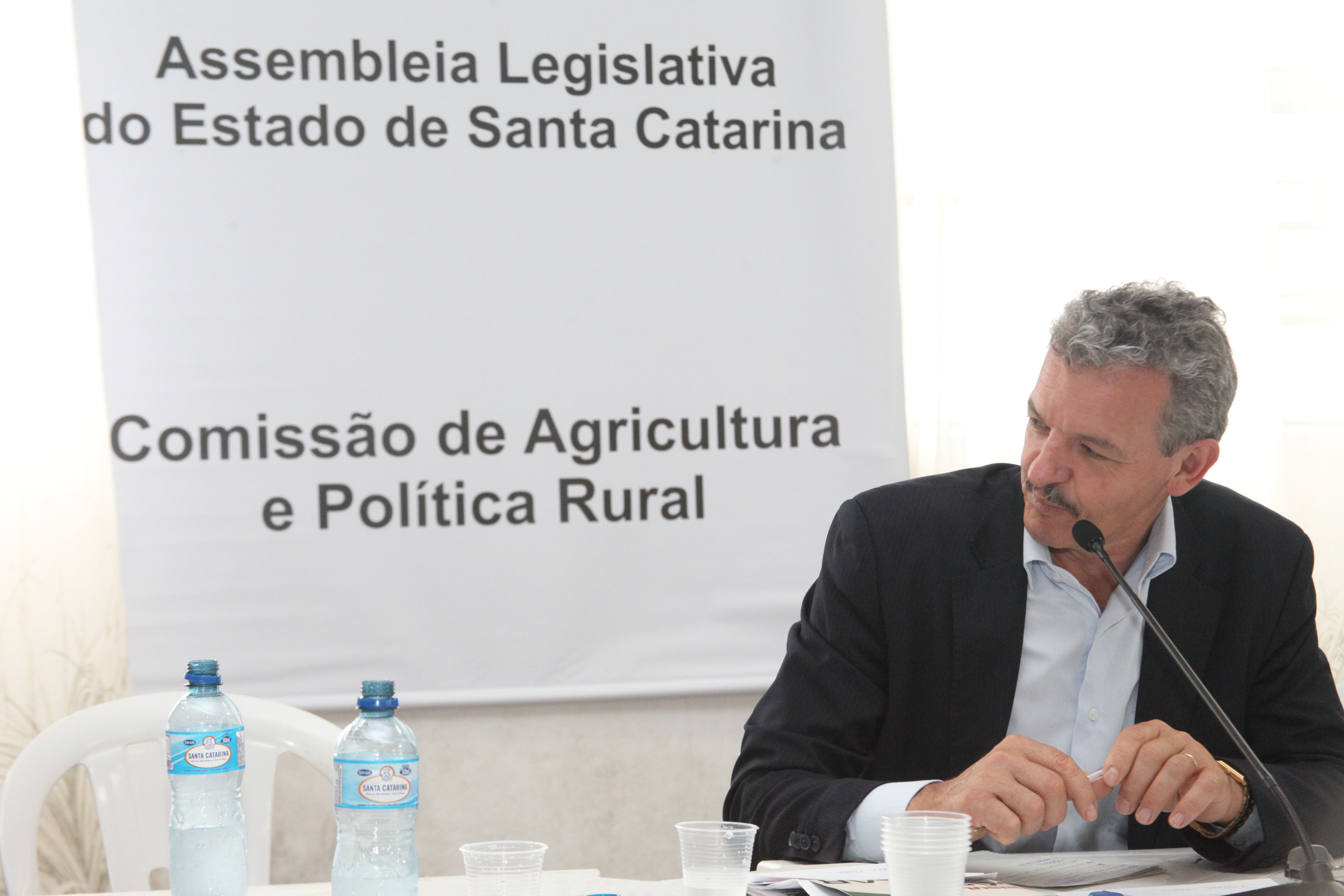 Audiência pública em Ituporanga para discutir o preço e o mercado da cebola. Foto: Fábio Queiroz / Agência AL