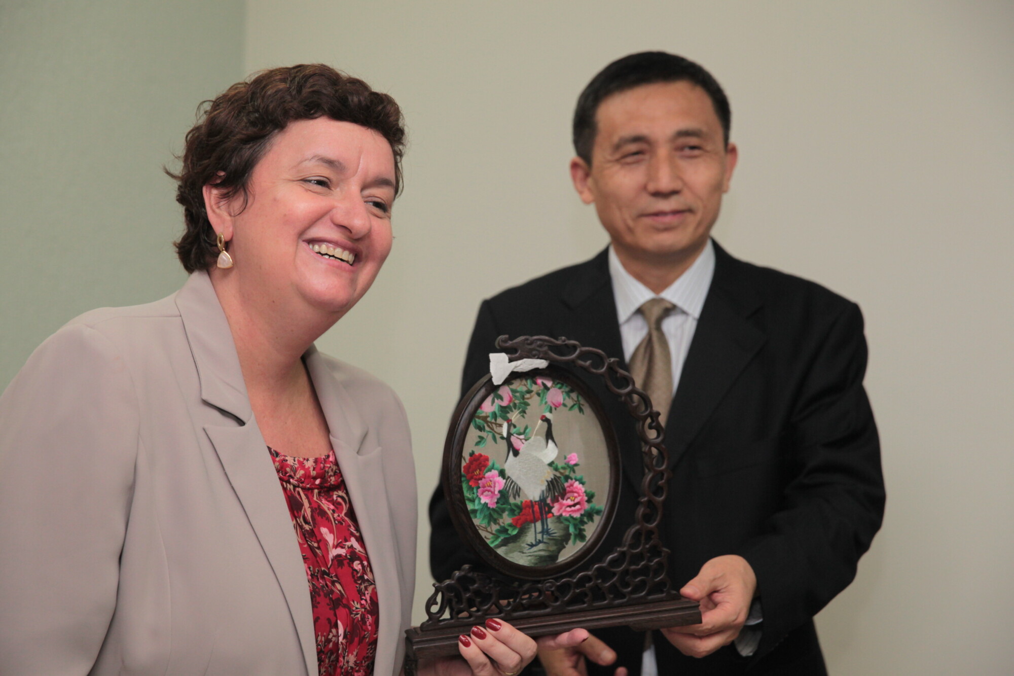 Universidade chinesa de Henan propõe convênios com UFSC e Instituto Federal