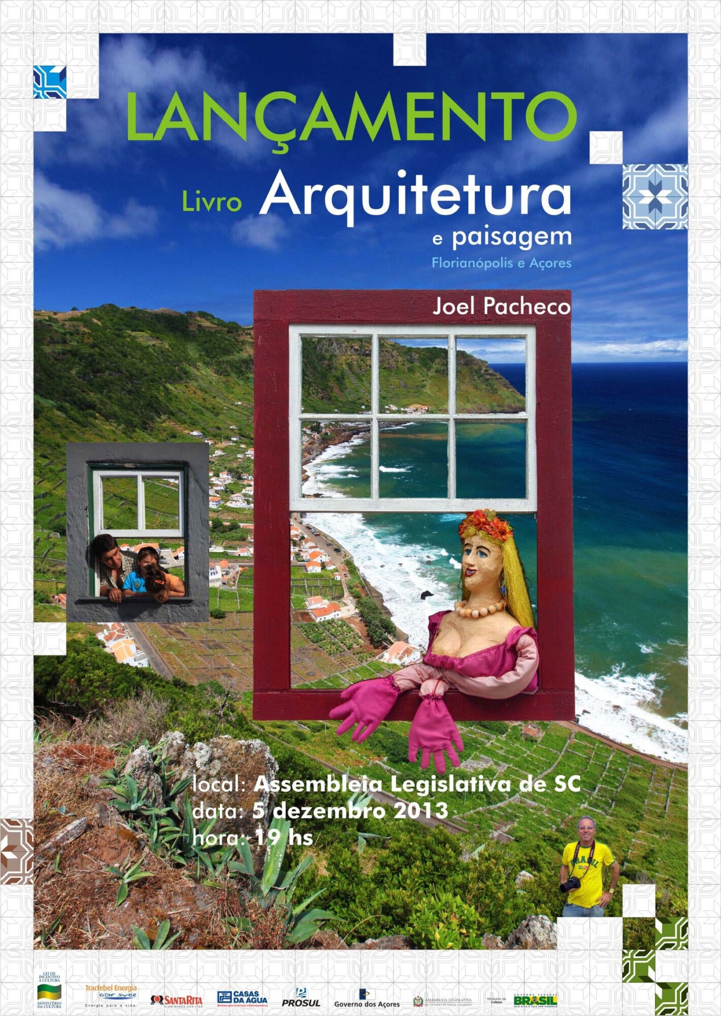 “Arquitetura e Paisagem – Florianópolis e Açores” é lançado na Assembleia