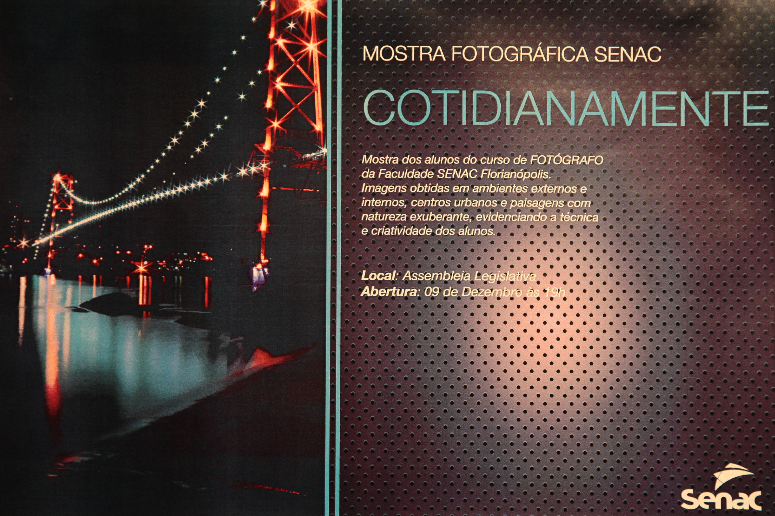 Exposição curso de fotógrafos do  SENAC