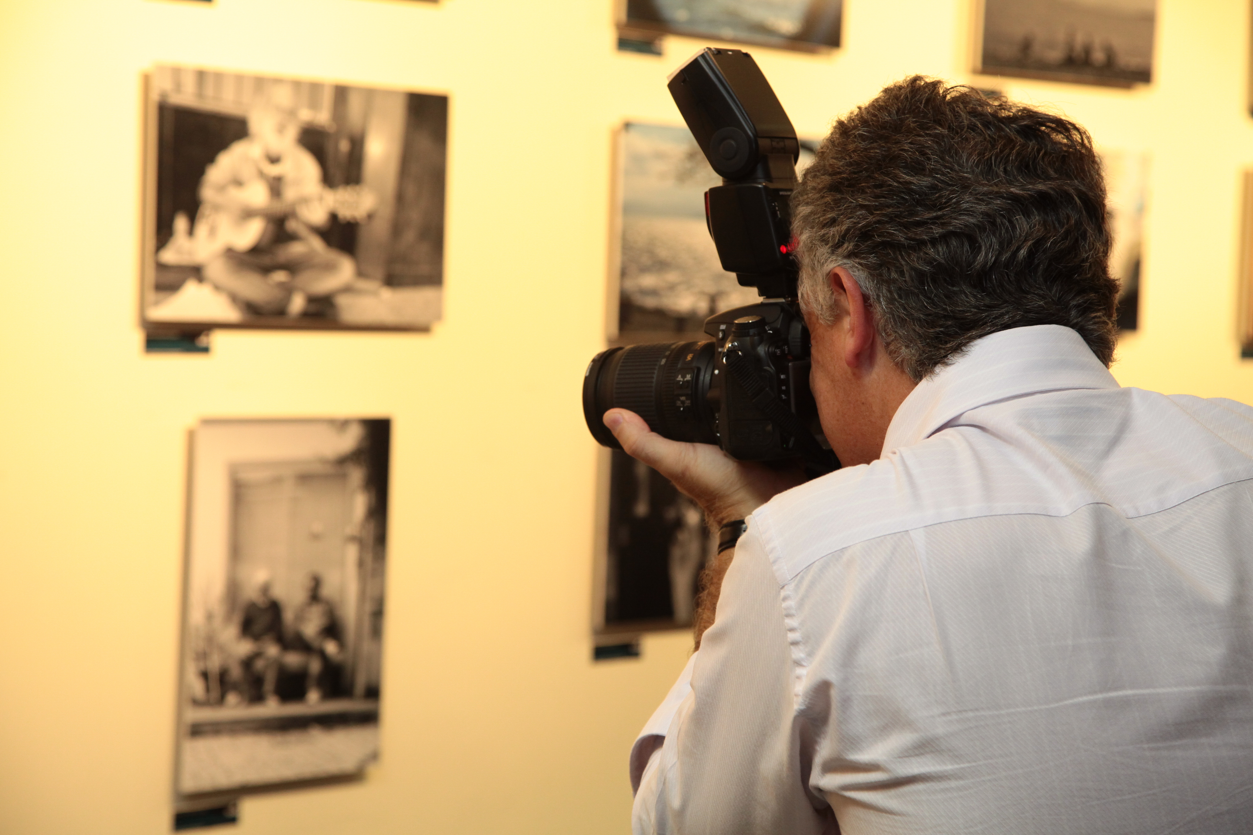 Exposição do curso de fotógrafos do SENAC. Fotos: Miriam Zomer/ Agência AL
