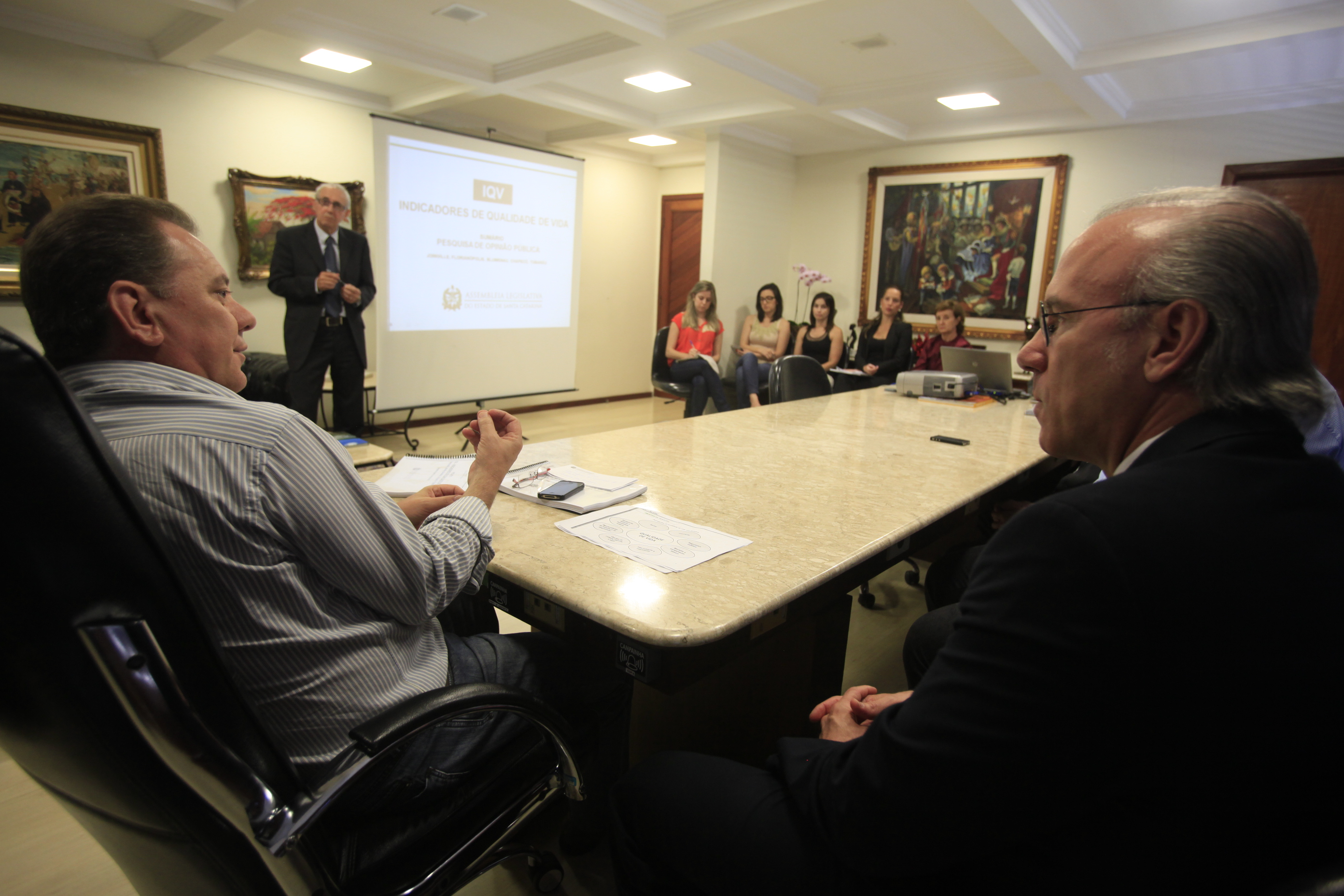 Solenidade de Apresentação do Projeto de Indicadores de Quantidade de Vida