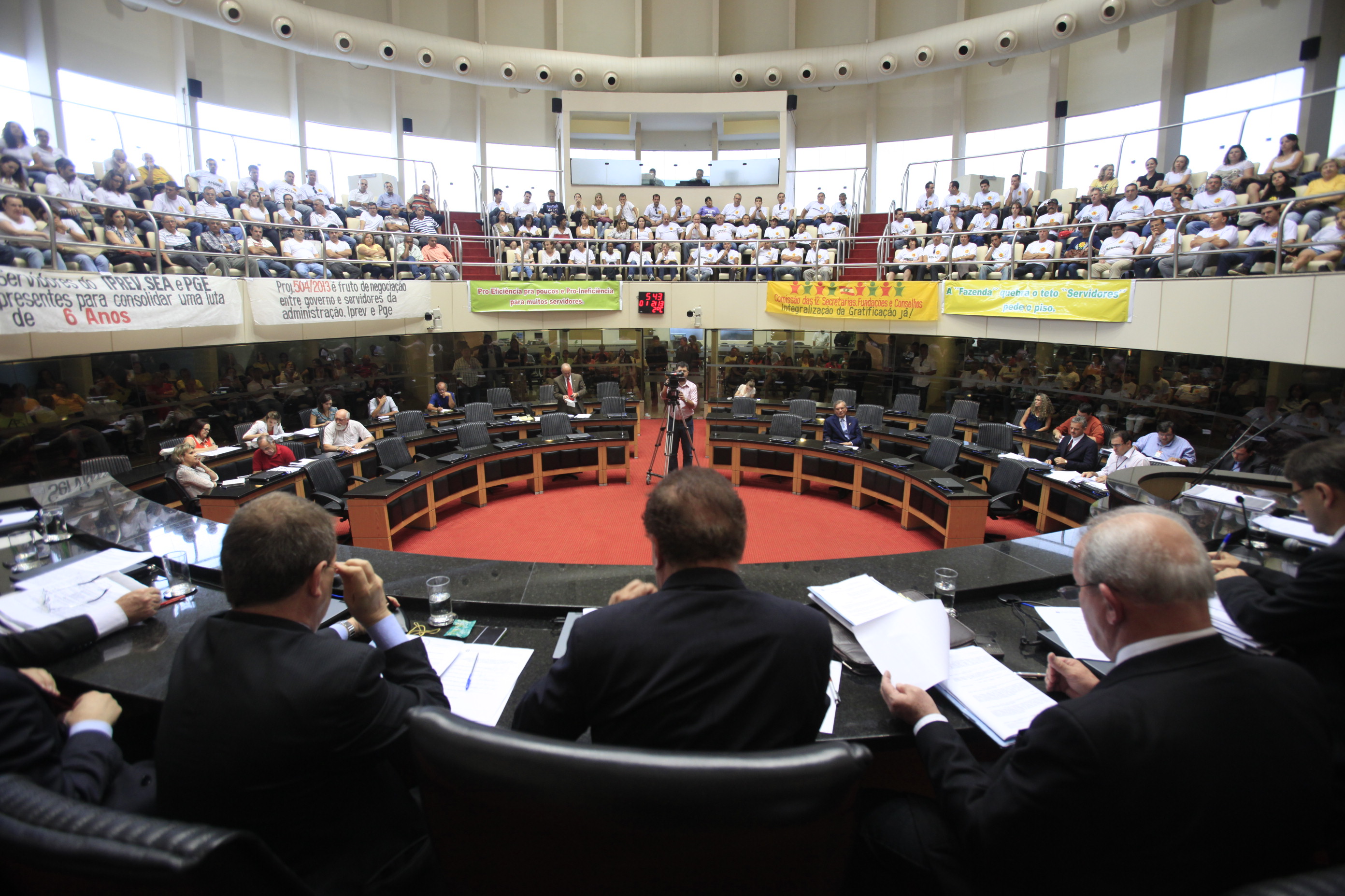Reunião das Comissões Conjuntas  - Foto: Carlos Kilian / Agência AL