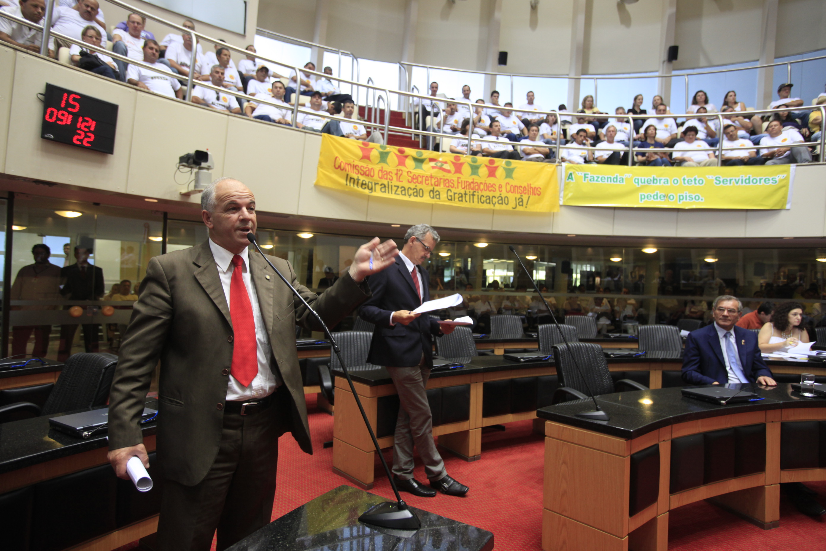 Reunião das Comissões Conjuntas  - Foto: Carlos Kilian / Agência AL