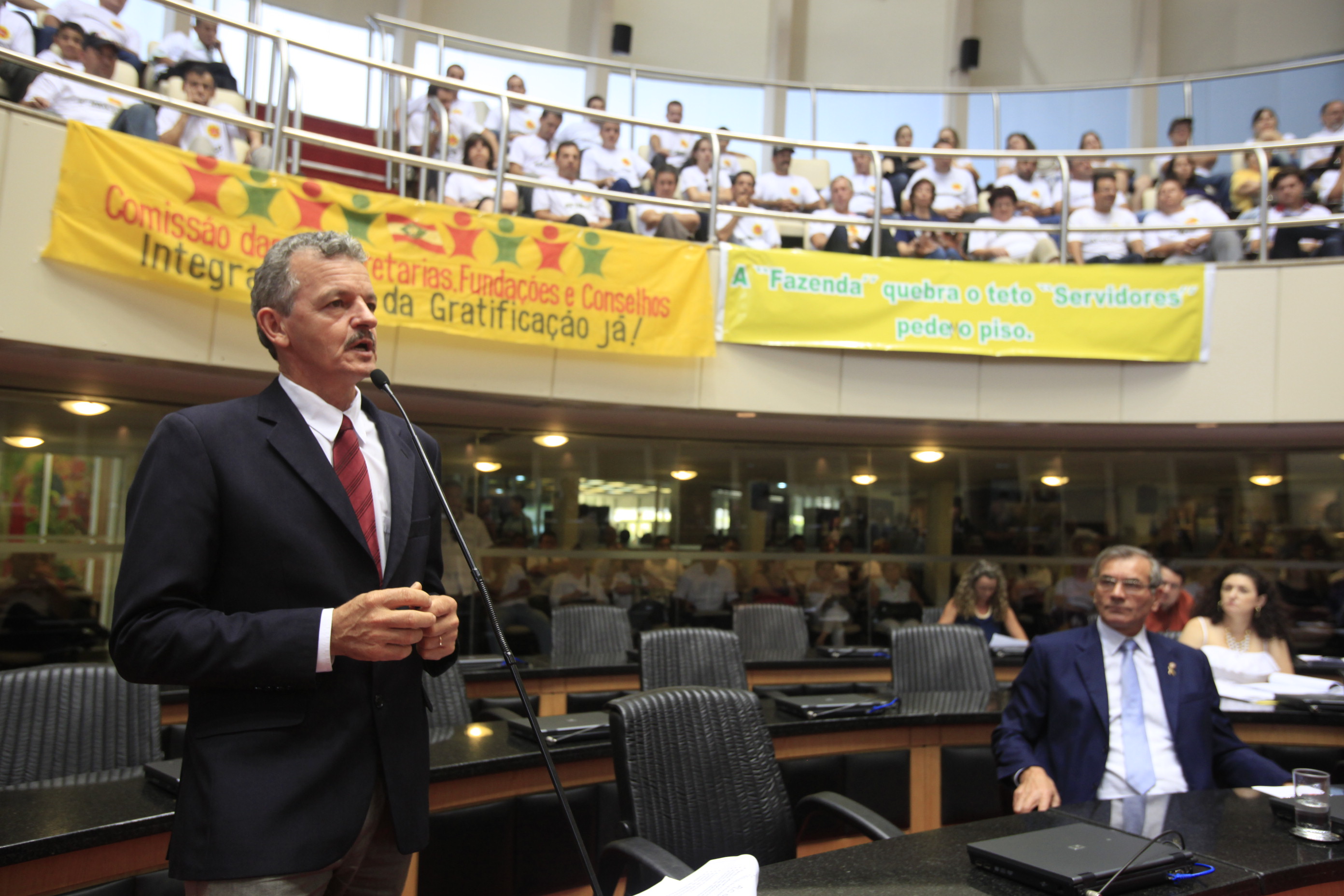 Reunião das Comissões Conjuntas  - Foto: Carlos Kilian / Agência AL