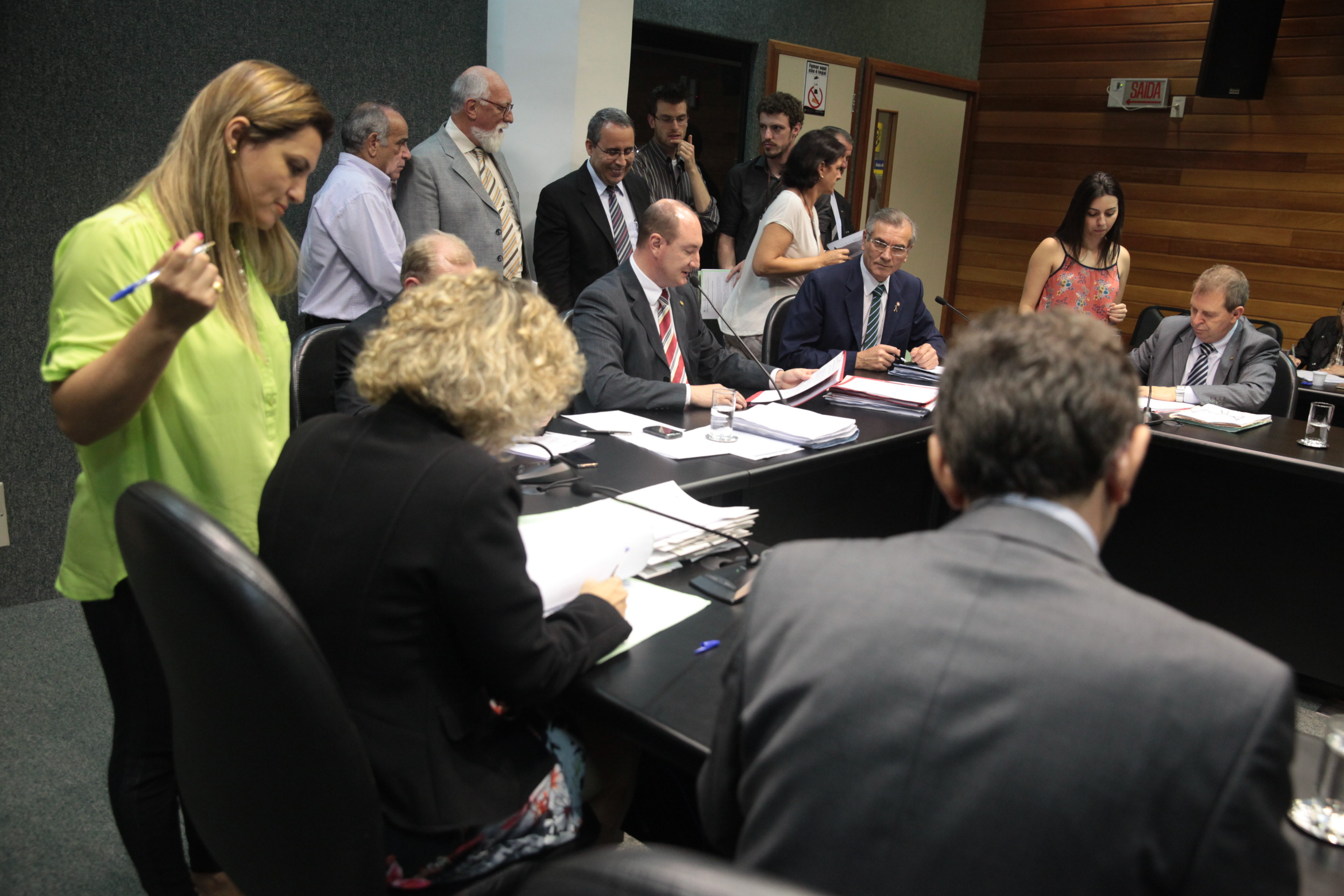 Reunião da Comissão de Constituição e Justiça - Foto: Lucas Gabriel Diniz / Agência AL