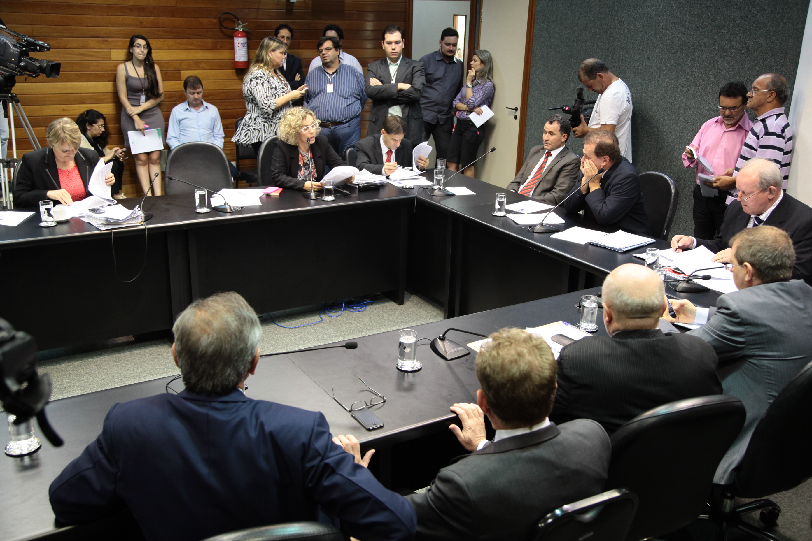 Reunião Conjuntas das Comissões. Foto: Miriam Zomer/ Agência AL