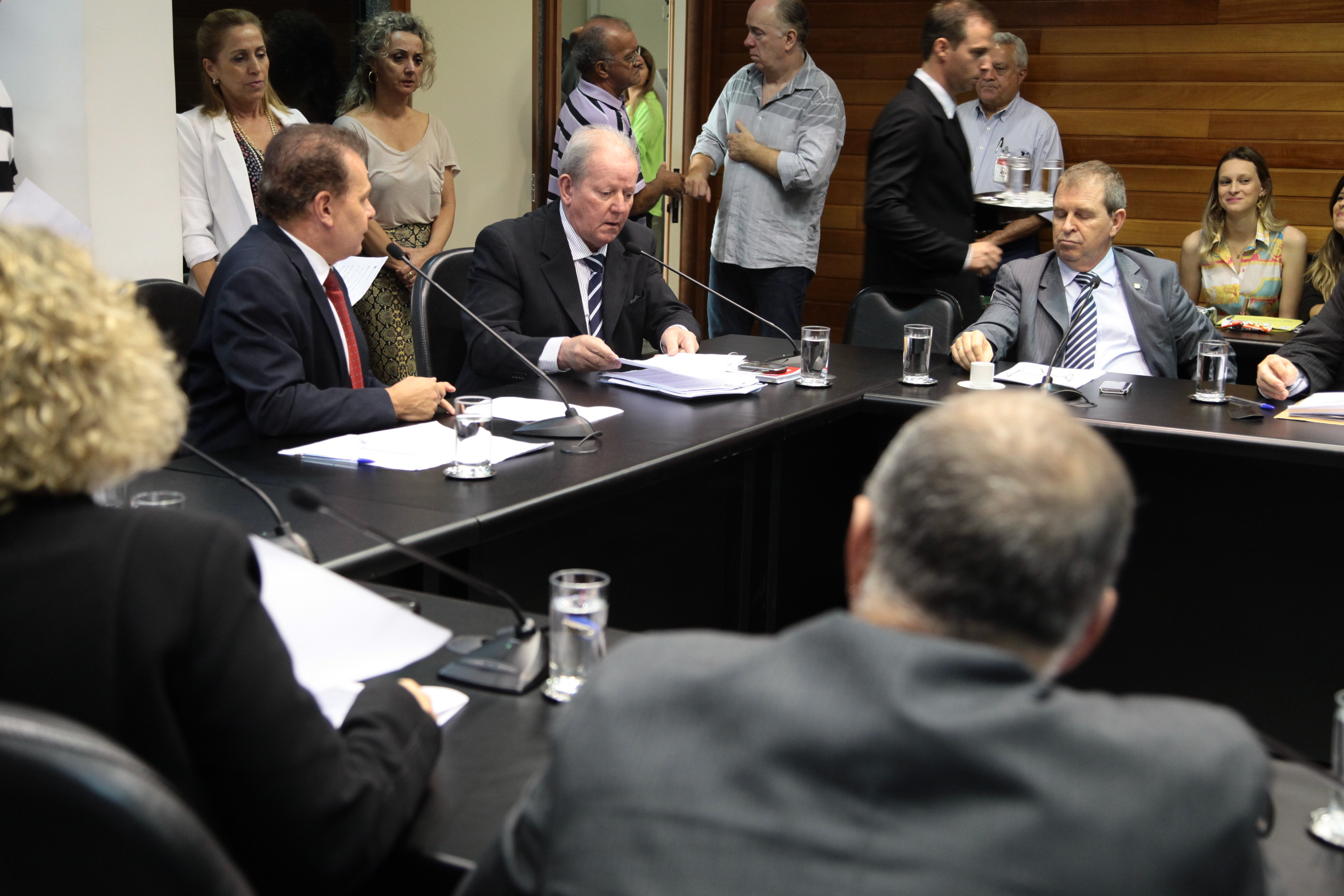 Reunião Conjuntas das Comissões. Foto: Miriam Zomer/ Agência AL