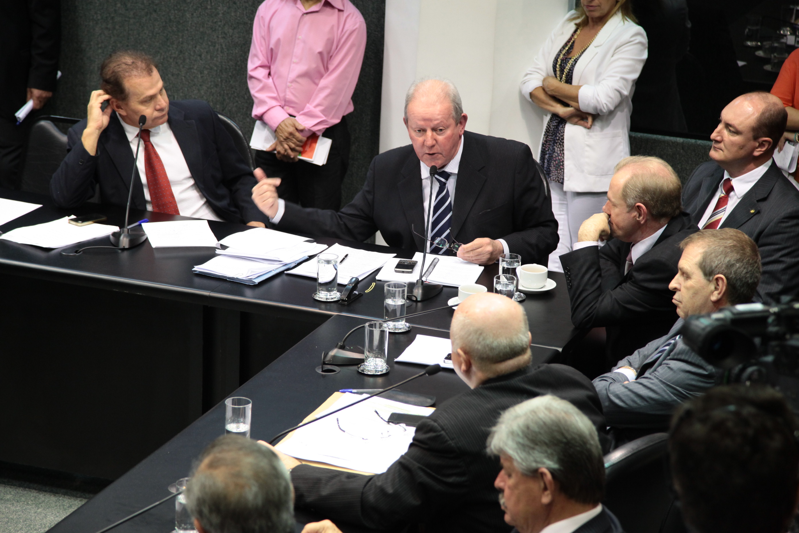 Reunião Conjuntas das Comissões. Foto: Miriam Zomer/ Agência AL