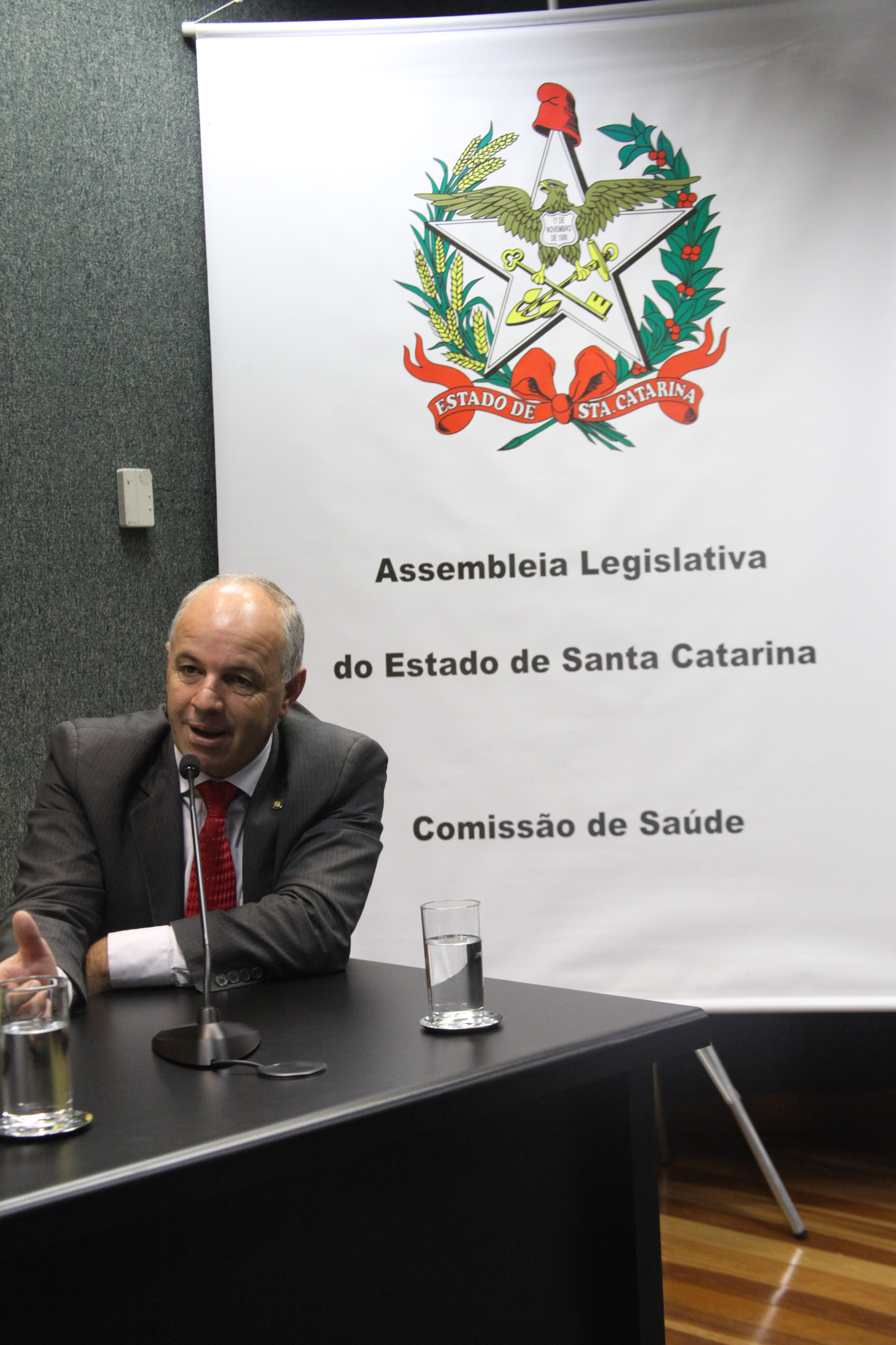 Deputado Sargento Amauri Soares (PSOL). Reunião Ampliada Saúde. Foto: Leonardo Gonçalves / Agência AL